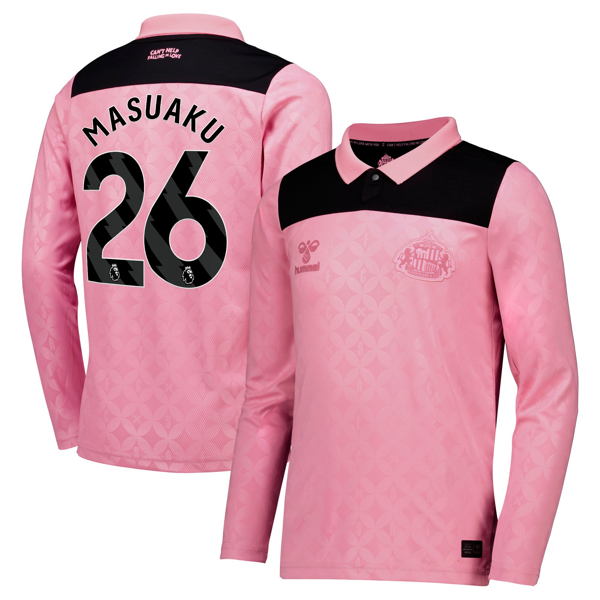 Sunderland x Elvis Hummel Away Shirt 2026-27 - Long Sleeve - Kids with Masuaku 26 printing