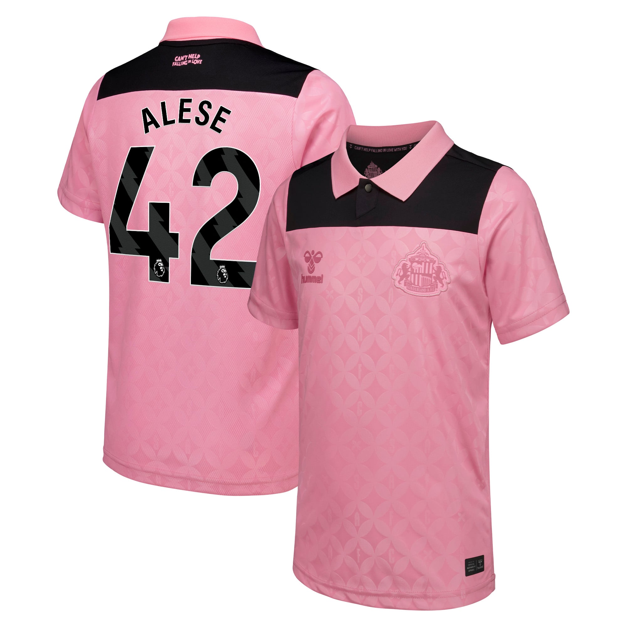 Sunderland x Elvis Hummel Away Shirt 2026-27 - Kids with Alese 42 printing