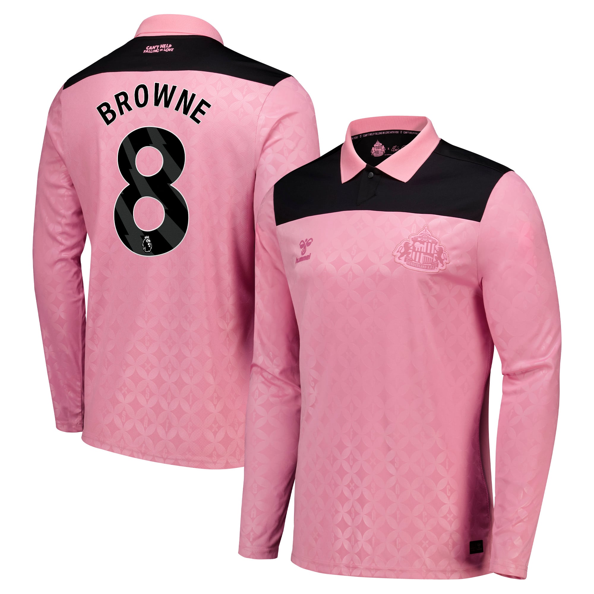 Sunderland x Elvis Hummel Away Shirt 2026-27 - Long Sleeve with Browne 8 printing
