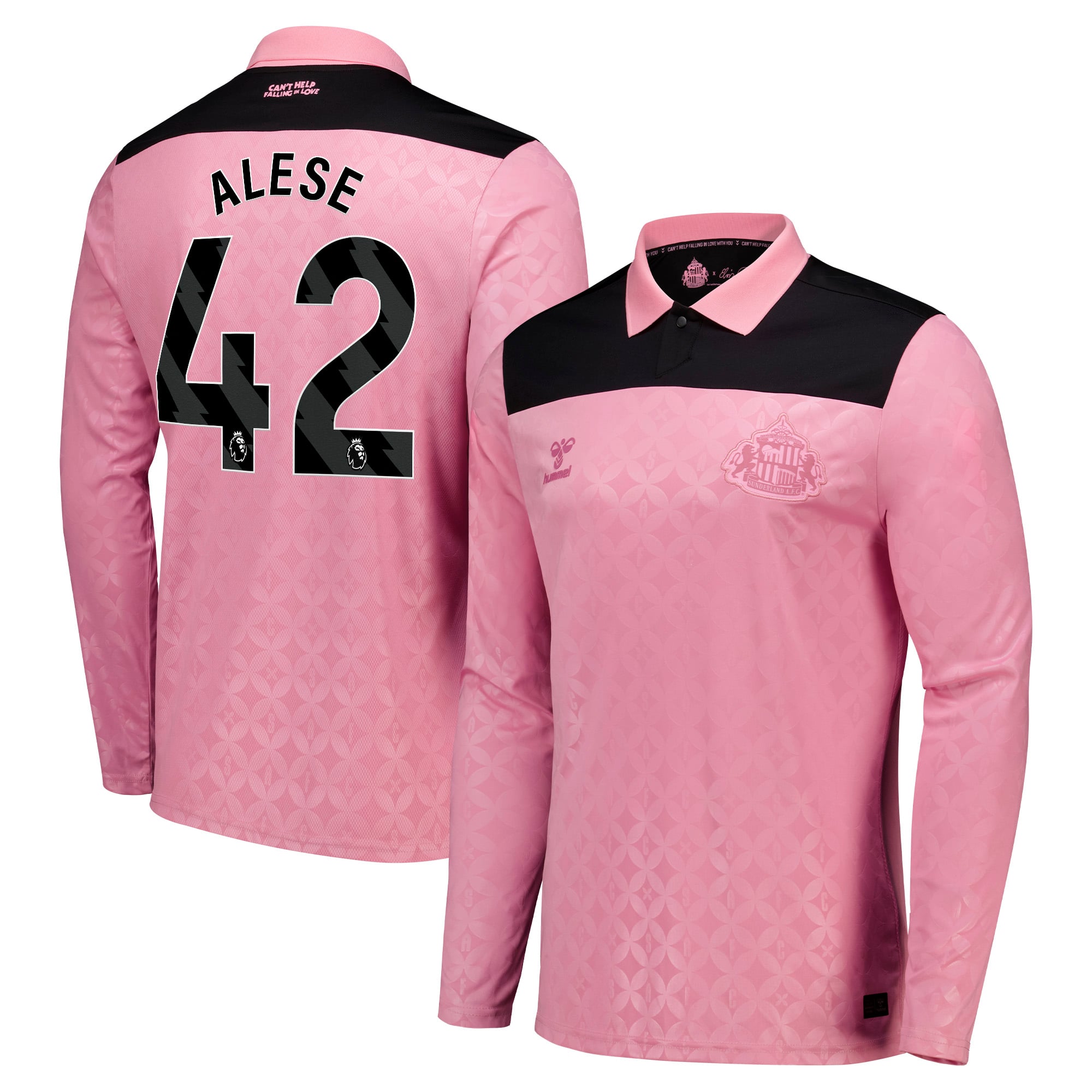 Sunderland x Elvis Hummel Away Shirt 2026-27 - Long Sleeve with Alese 42 printing