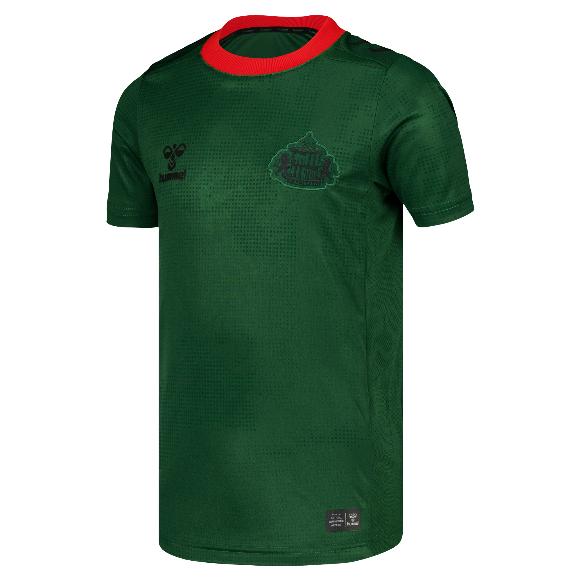 Sunderland Hummel Goalkeeper Shirt 2026-27 - Kids with Patterson 1 printing, , rebel_hi-res
