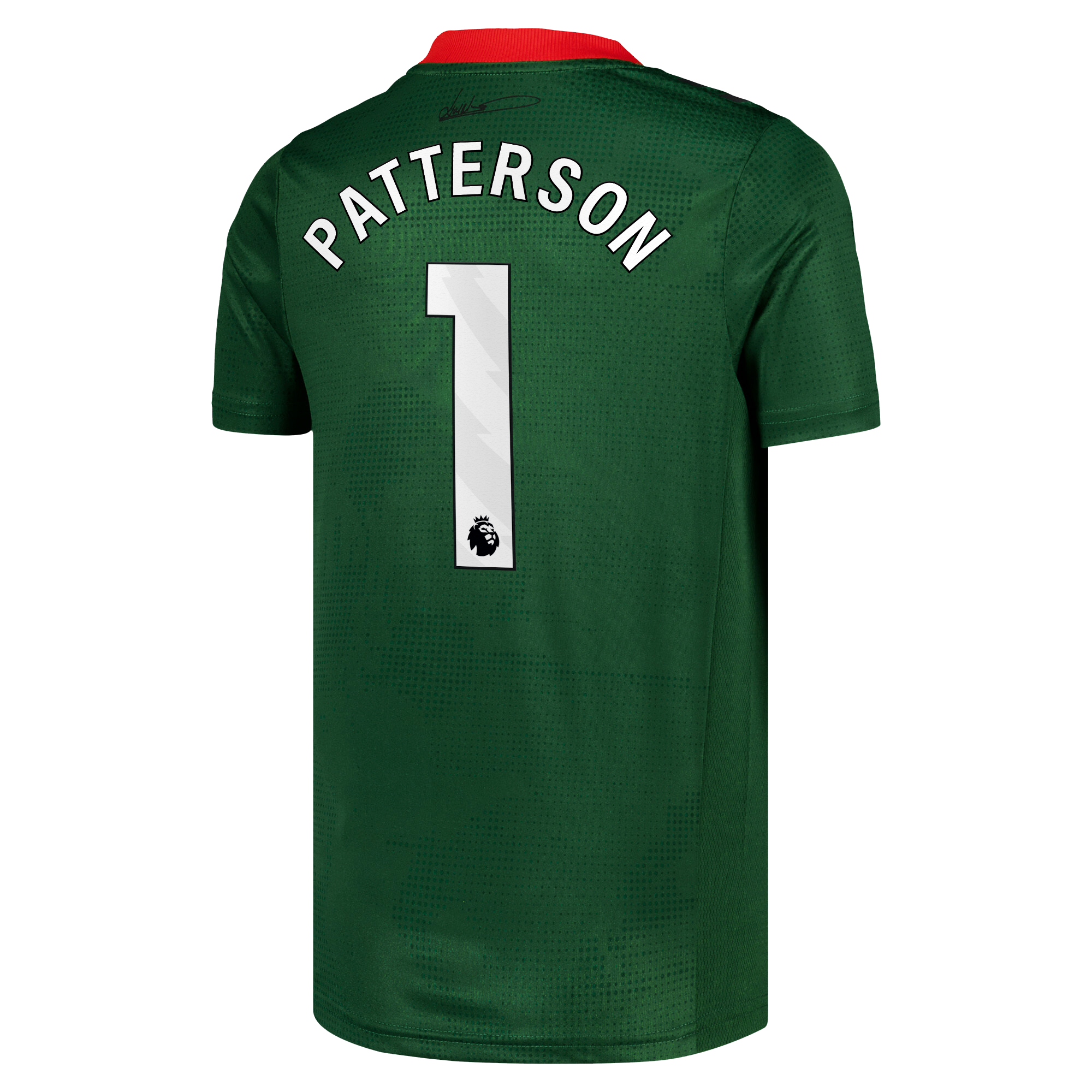 Sunderland Hummel Goalkeeper Shirt 2026-27 - Kids with Patterson 1 printing, , rebel_hi-res