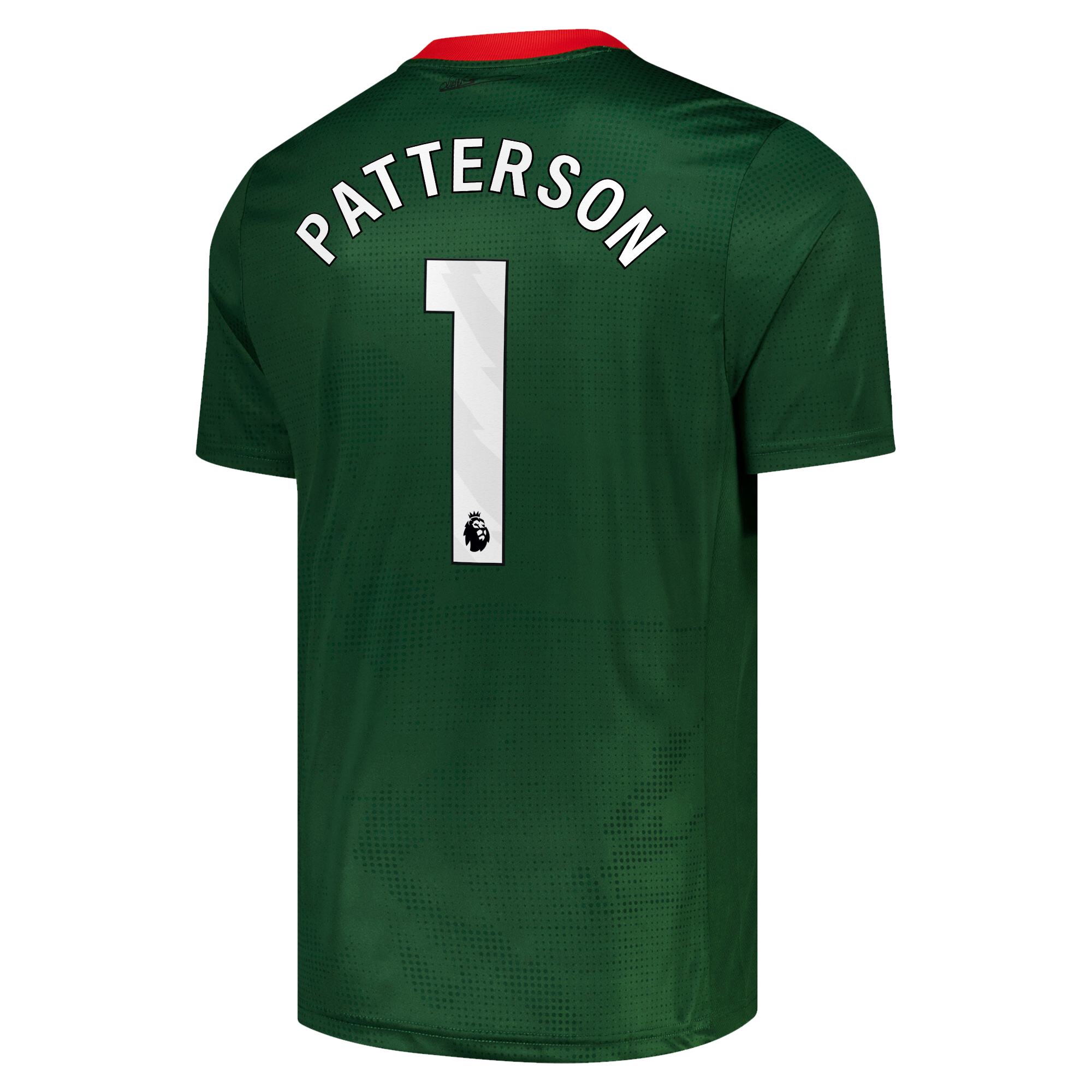 Sunderland Hummel Goalkeeper Shirt 2026-27 with Patterson 1 printing, , rebel_hi-res