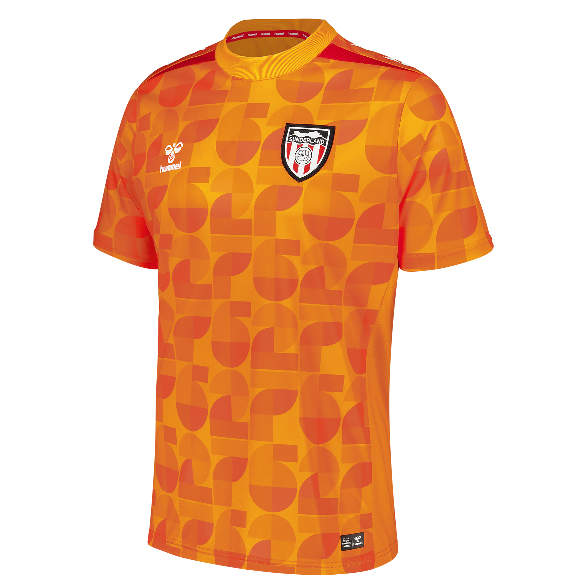 Sunderland Hummel Goalkeeper Shirt 2026-27 with Patterson 1 printing, , rebel_hi-res