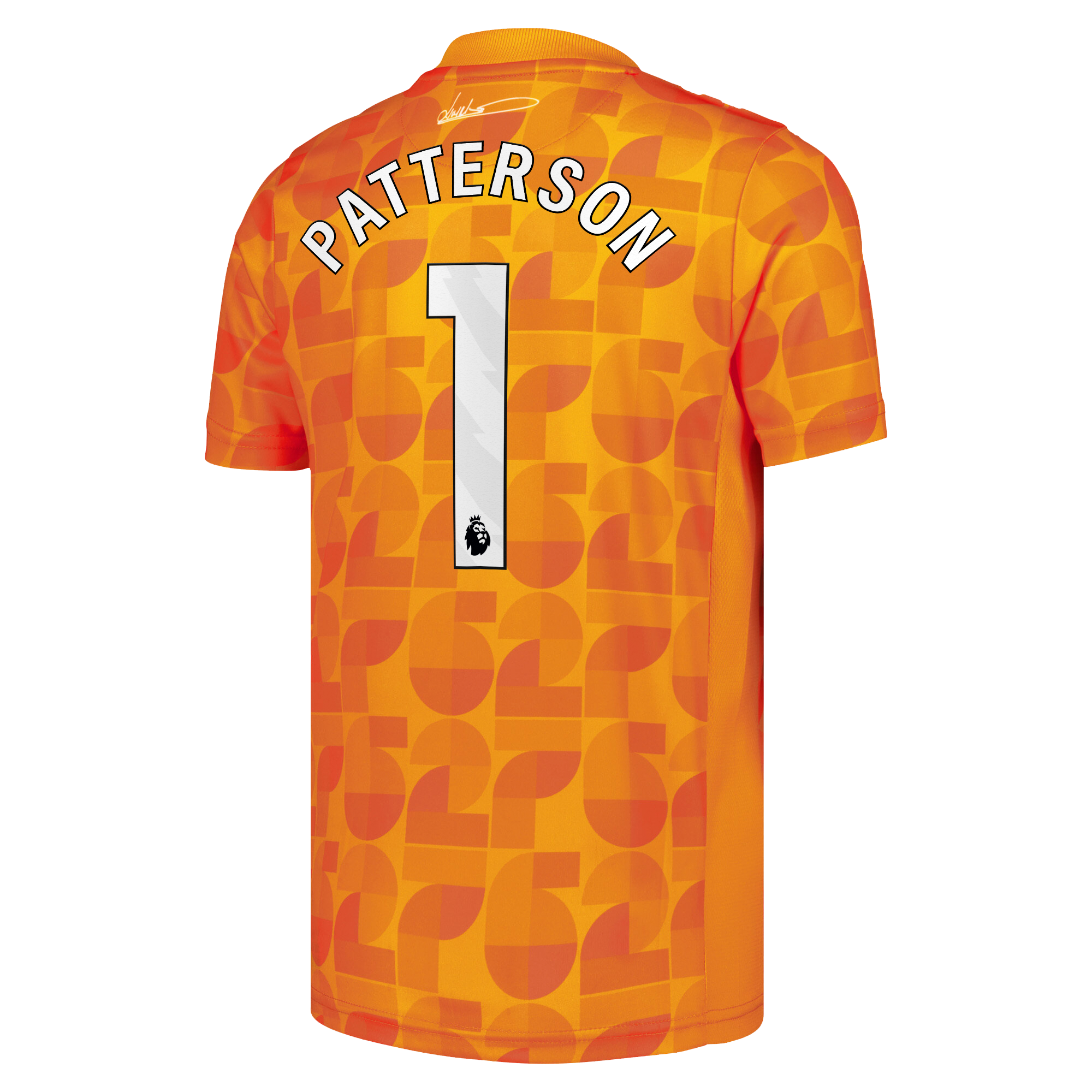 Sunderland Hummel Goalkeeper Shirt 2026-27 - Kids with Patterson 1 printing, , rebel_hi-res