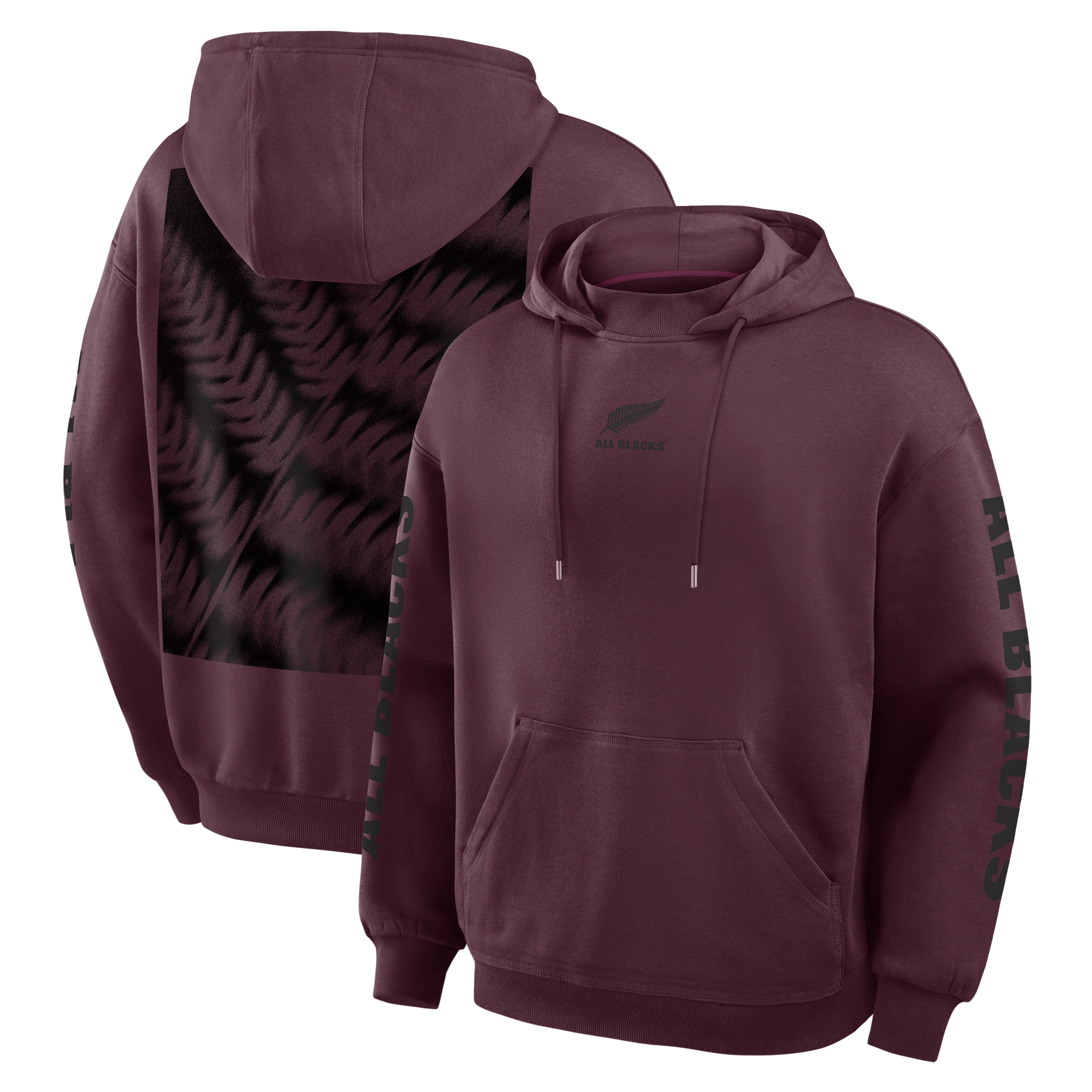 All Blacks Oversized Hoodie - Purple - Unisex, , rebel_hi-res