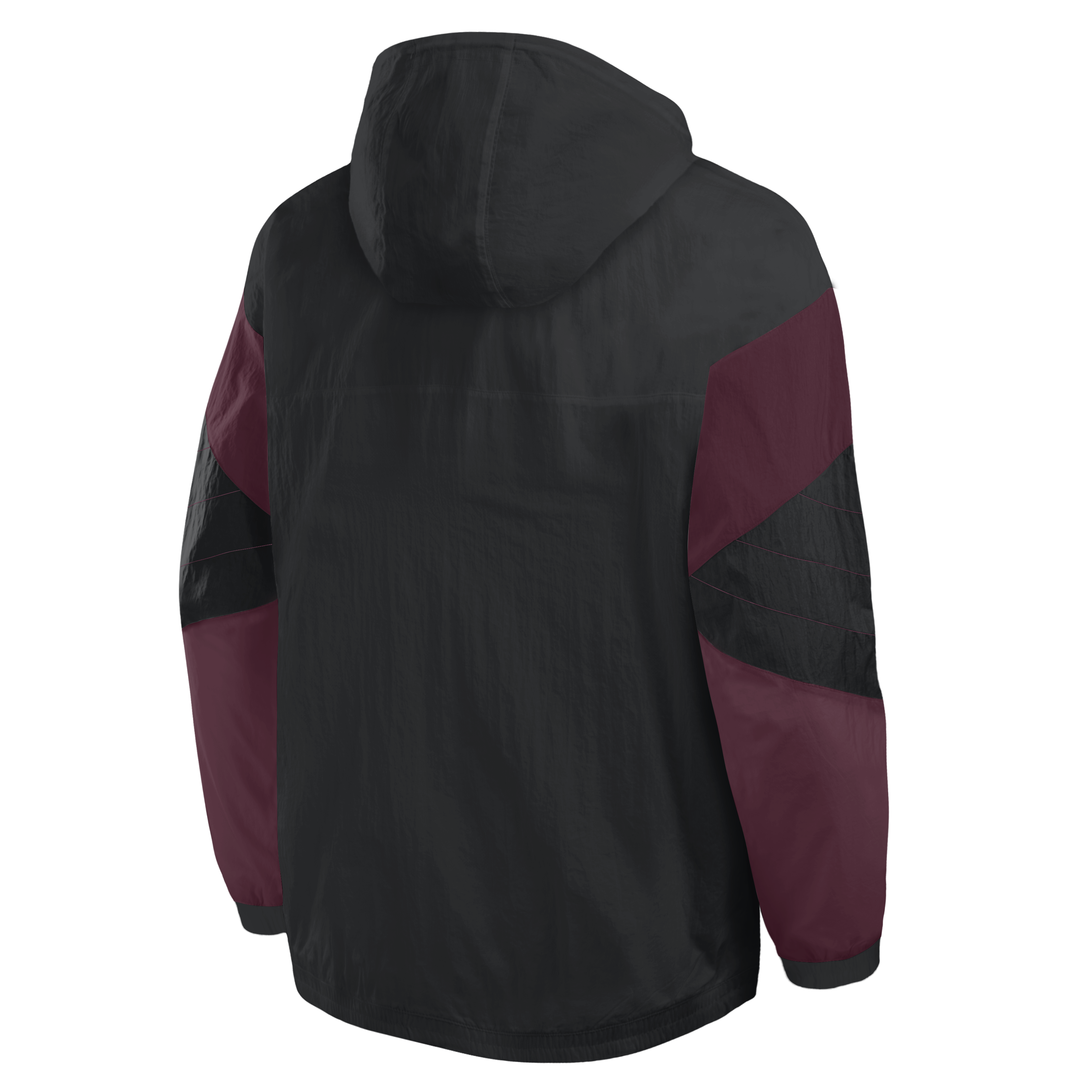All Blacks Hooded Half Zip Jacket - Black, , rebel_hi-res