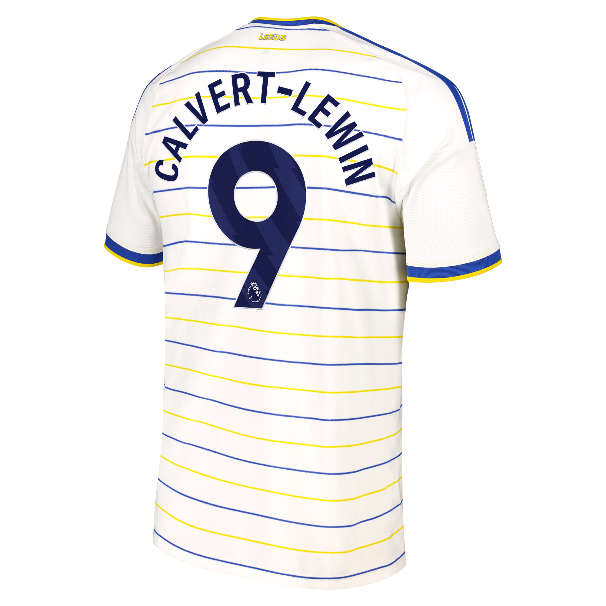Leeds United adidas Home Shirt 2026-27 with Calvert-Lewin 9 printing, , rebel_hi-res