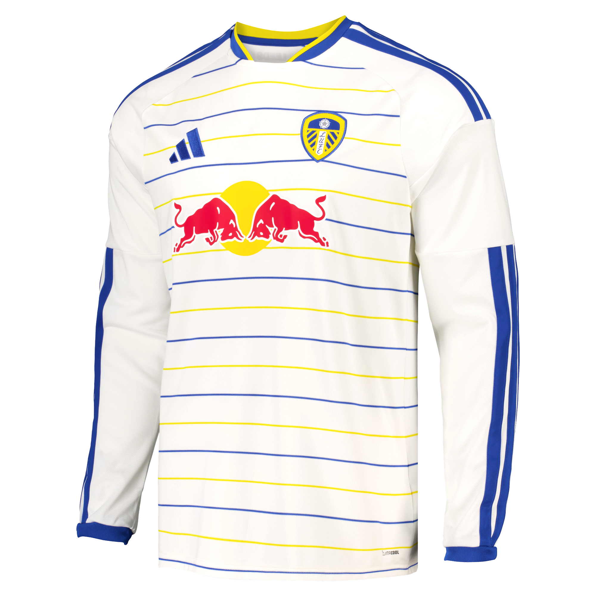 Leeds United adidas Home Shirt 2026-27 - Long Sleeve with Gruev 44 printing, , rebel_hi-res