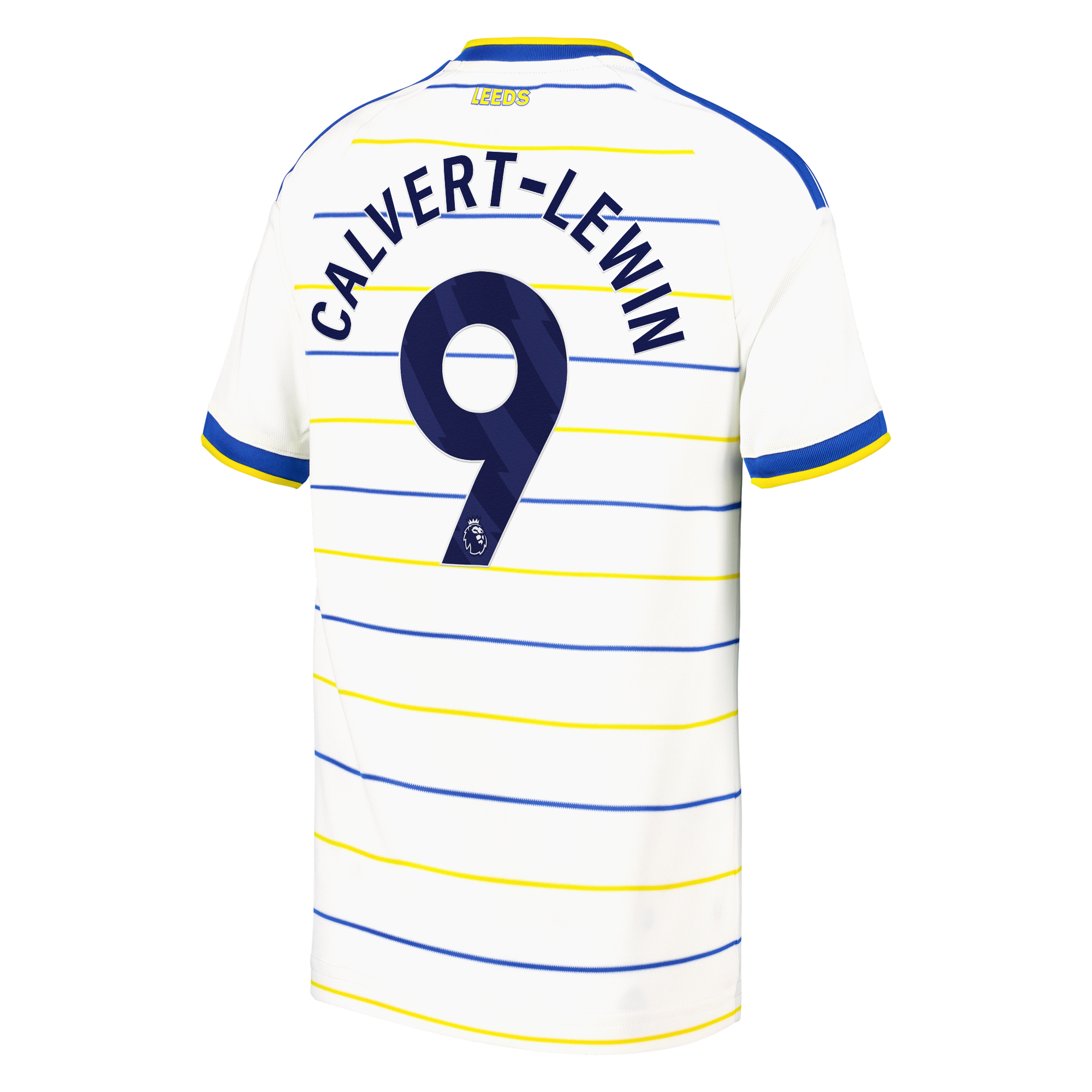 Leeds United adidas Home Shirt 2026-27 - Kids with Calvert-Lewin 9 printing, , rebel_hi-res