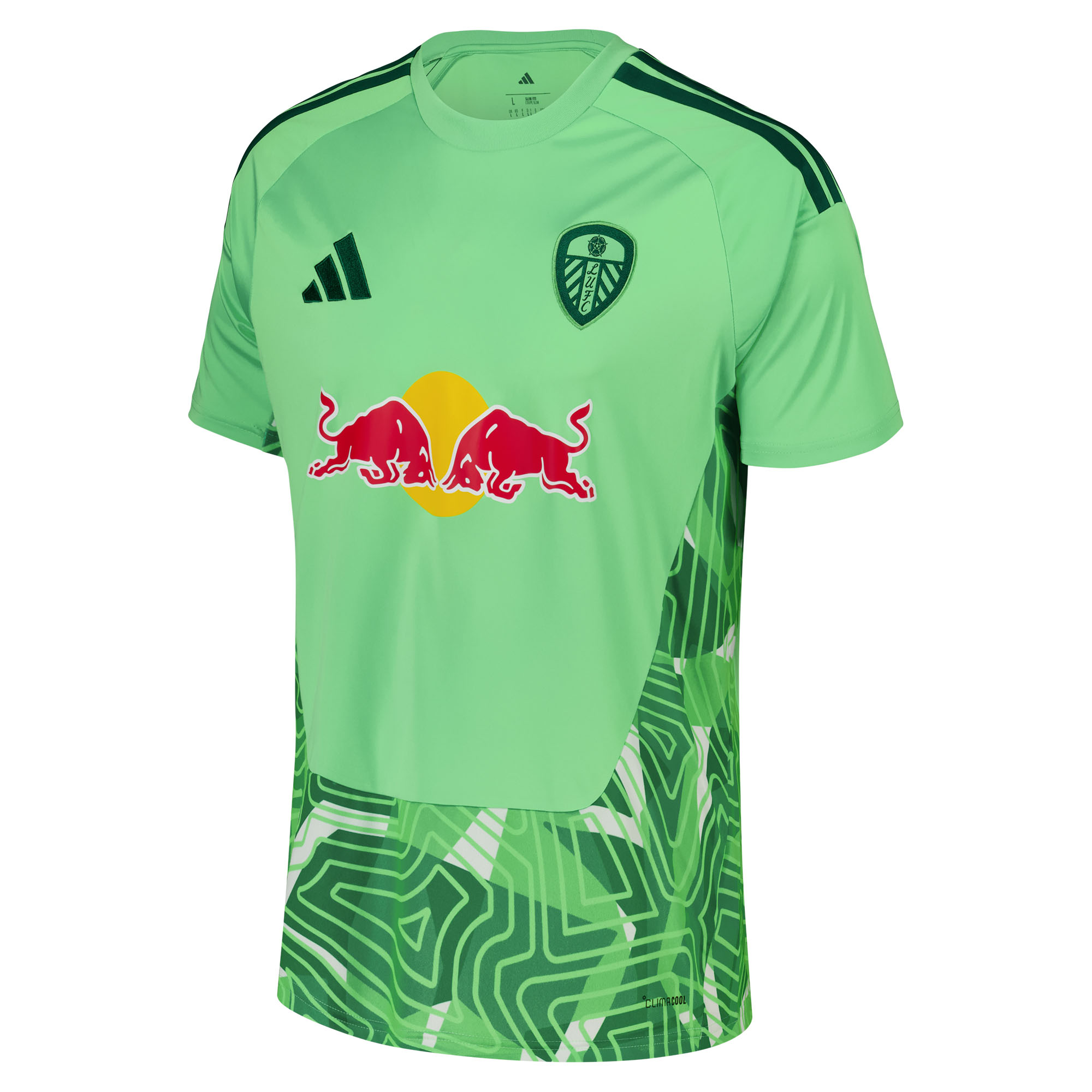 Leeds United adidas Goalkeeper Shirt 2026-27 with Cairns 21 Cup printing, , rebel_hi-res