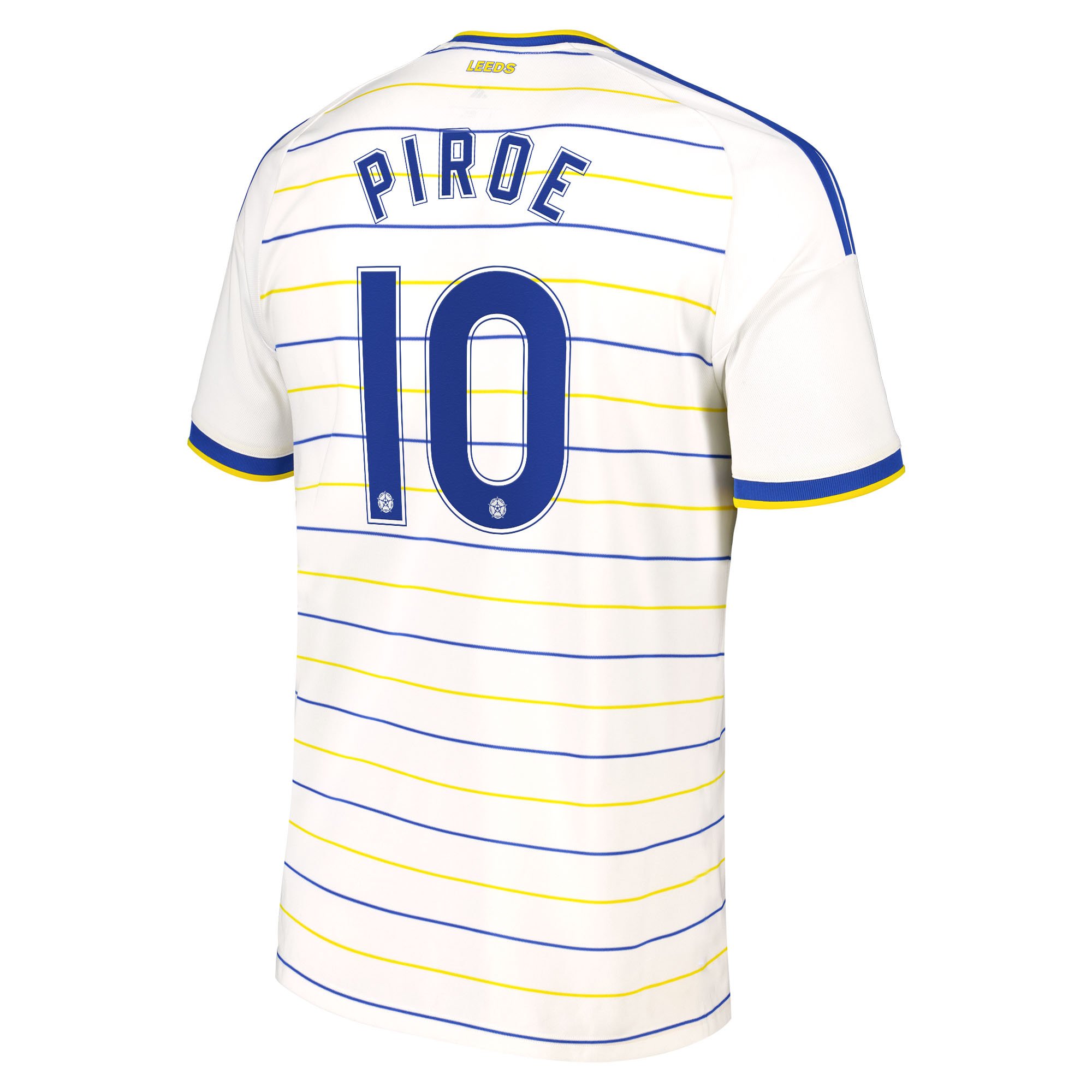 Leeds United adidas Home Shirt 2026-27 with Piroe 10 Cup printing, , rebel_hi-res