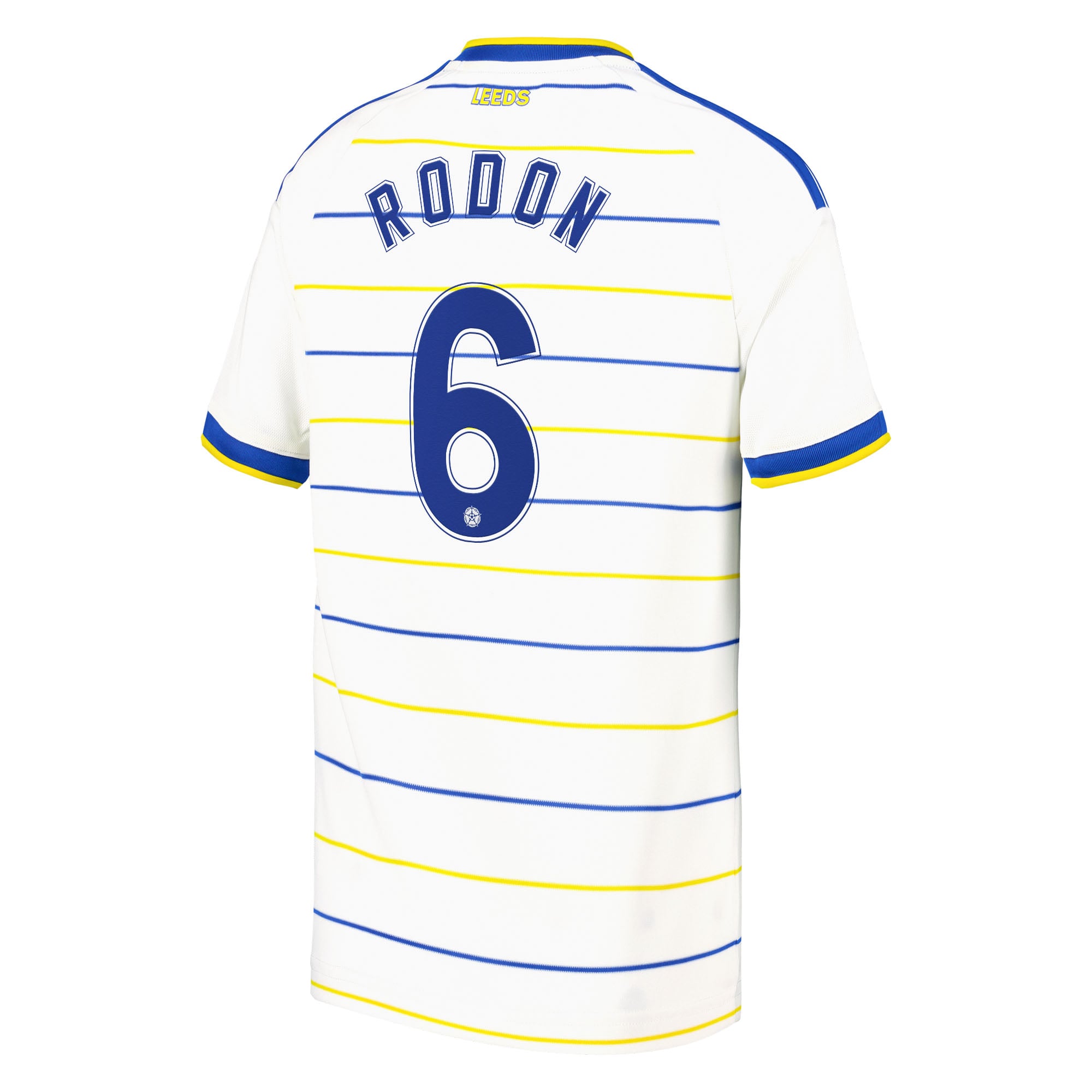 Leeds United adidas Home Shirt 2026-27 - Kids with Rodon 6 Cup printing, , rebel_hi-res