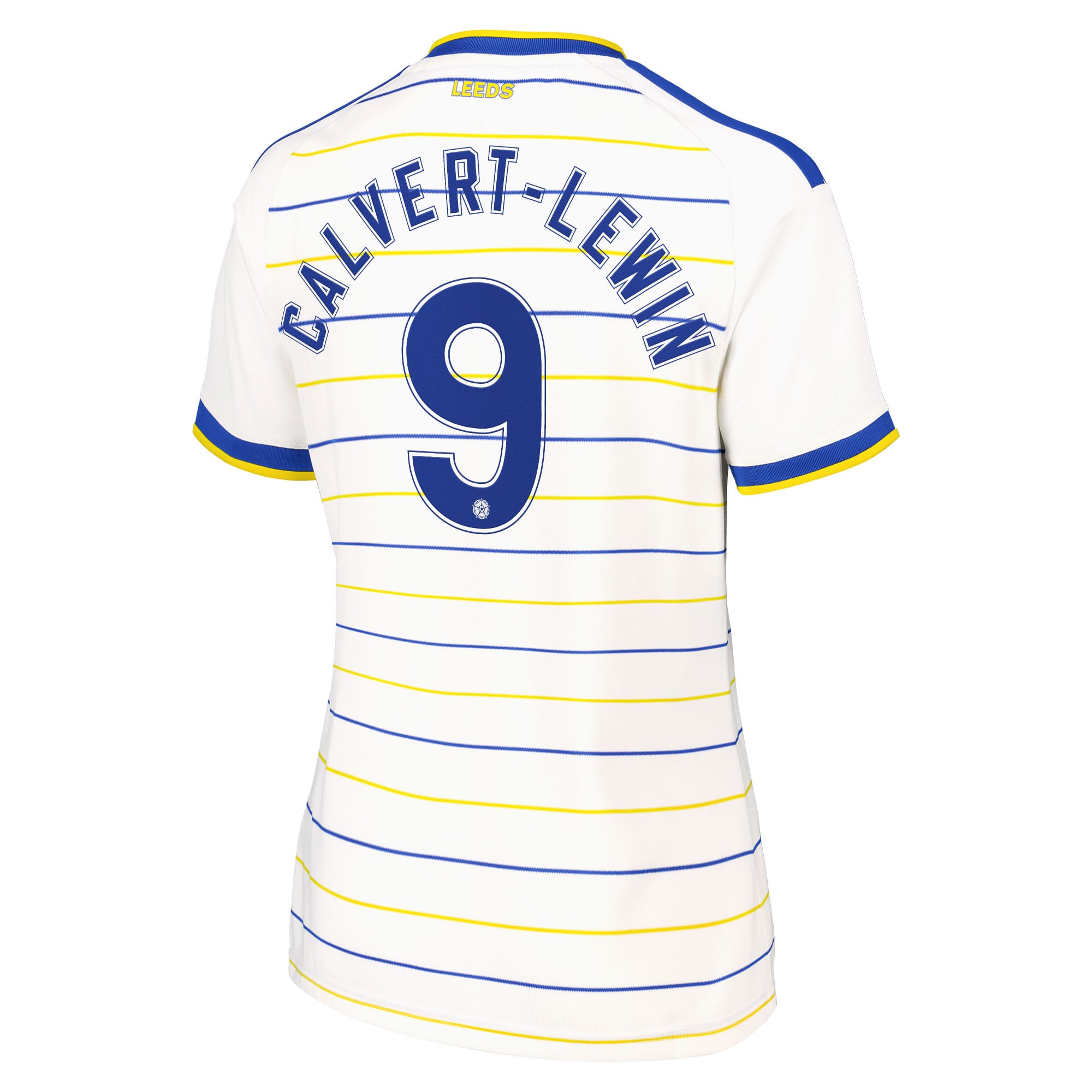 Leeds United adidas Home Shirt 2026-27 - Womens with Calvert-Lewin 9 Cup printing, , rebel_hi-res