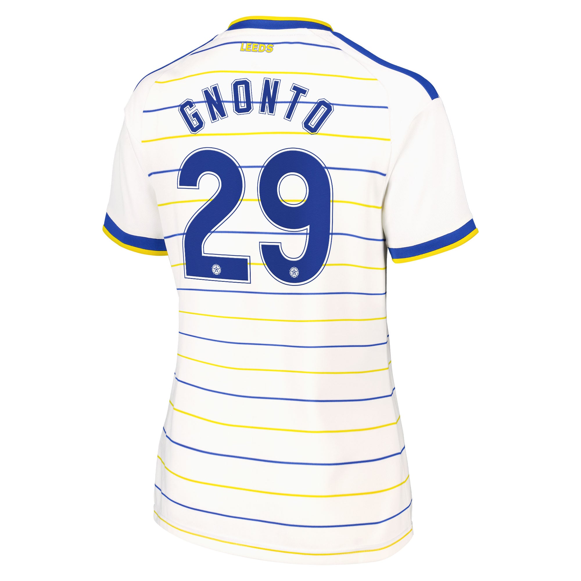 Leeds United adidas Home Shirt 2026-27 - Womens with Gnonto 29 Cup printing, , rebel_hi-res