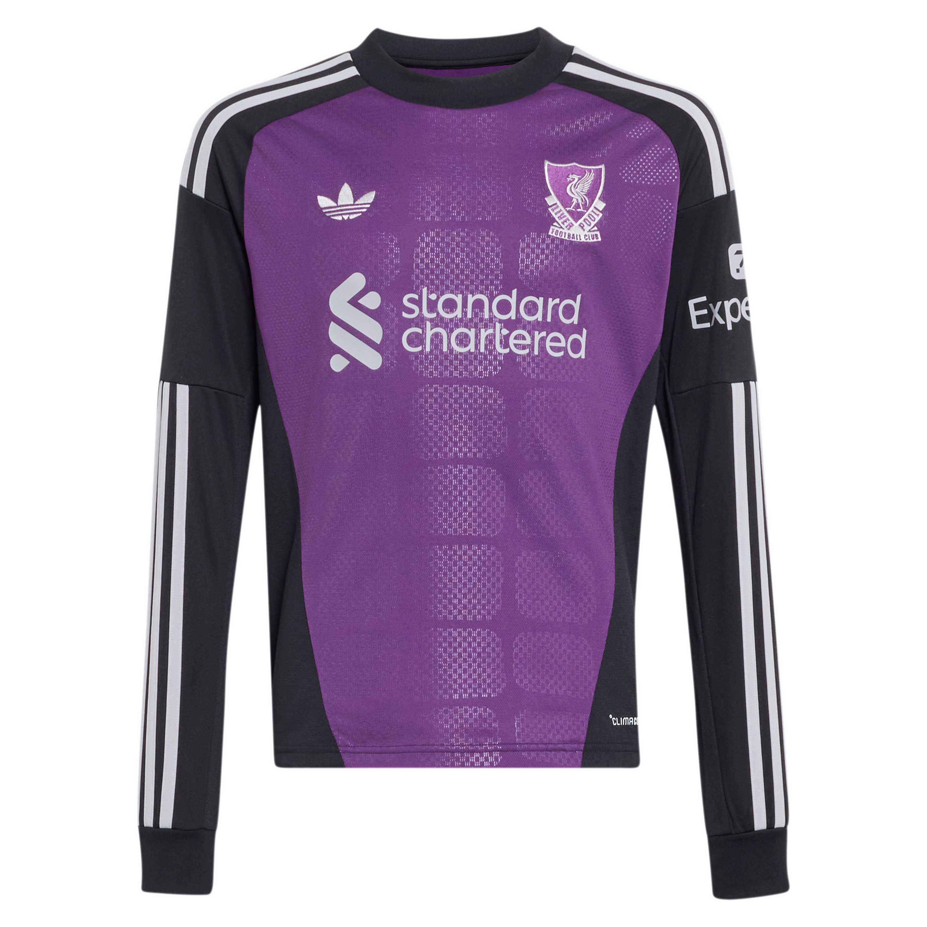 Liverpool adidas Away Goalkeeper Shirt 2026-27 - Kids - Long Sleeve with A.Becker 1 printing, , rebel_hi-res