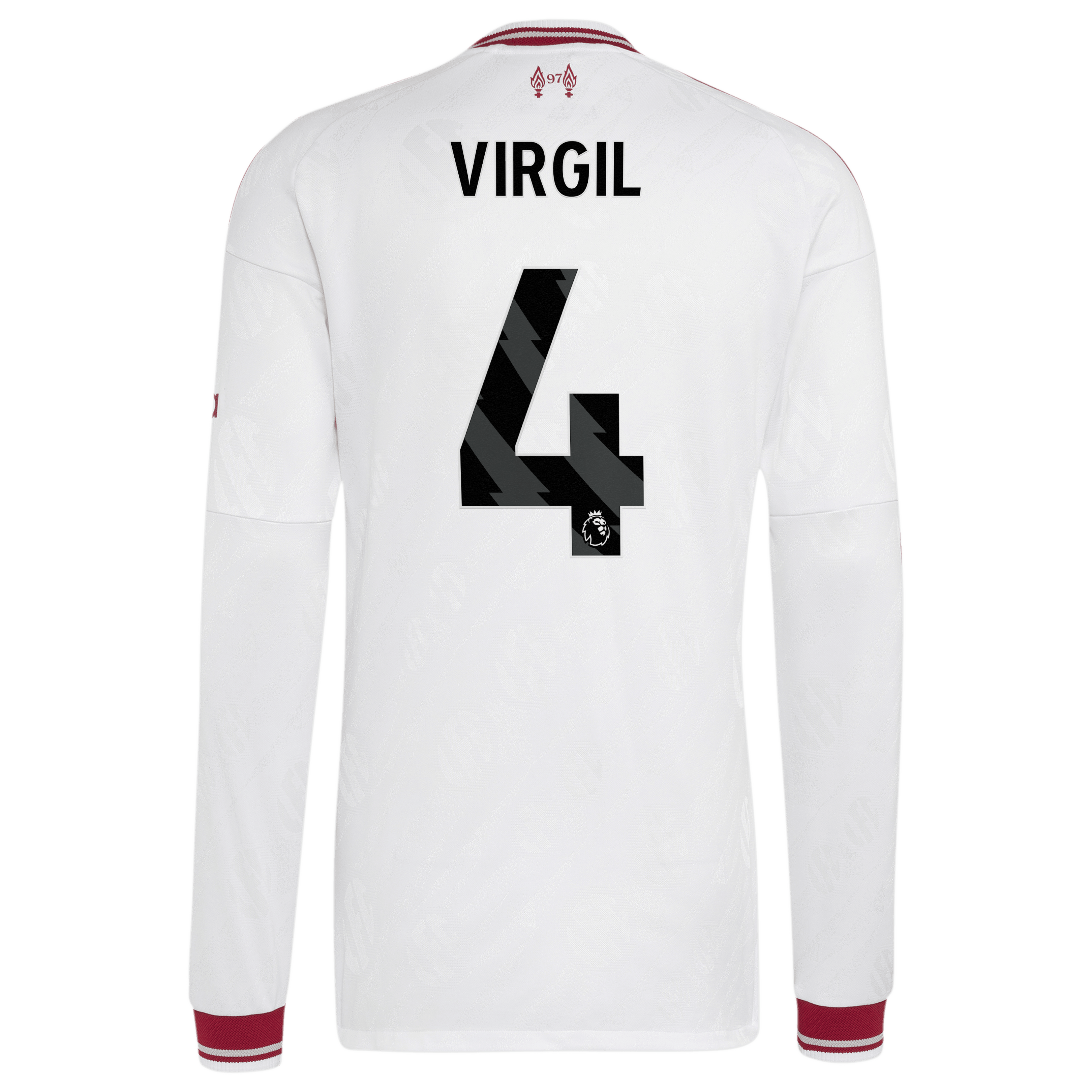 Liverpool adidas Away Authentic Shirt 2026-27 - Long Sleeve with Virgil 4 printing, , rebel_hi-res
