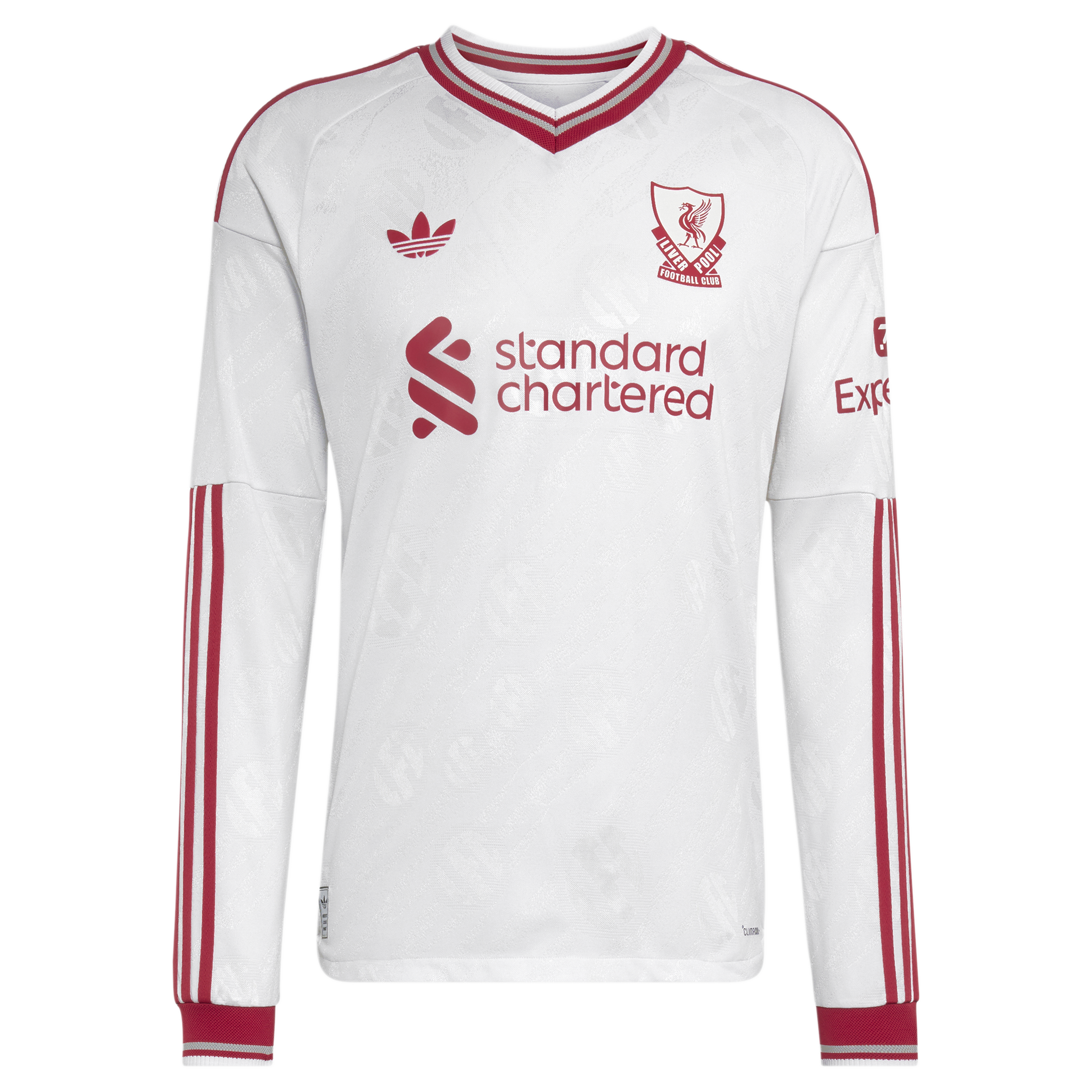 Liverpool adidas Away Authentic Shirt 2026-27 - Long Sleeve with Wirtz 7 printing, , rebel_hi-res