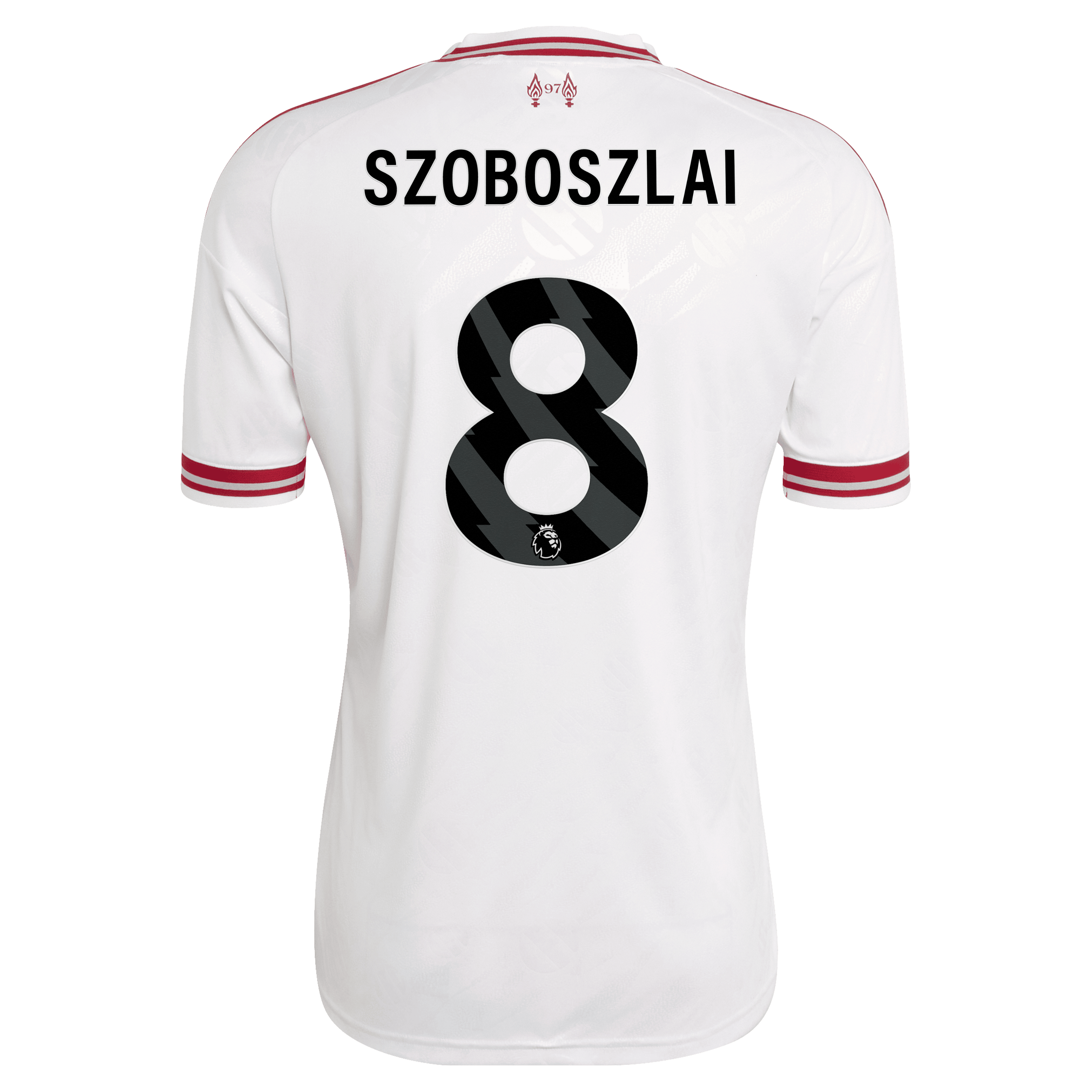 Liverpool adidas Away Shirt 2026-27 with Szoboszlai 8 printing, , rebel_hi-res
