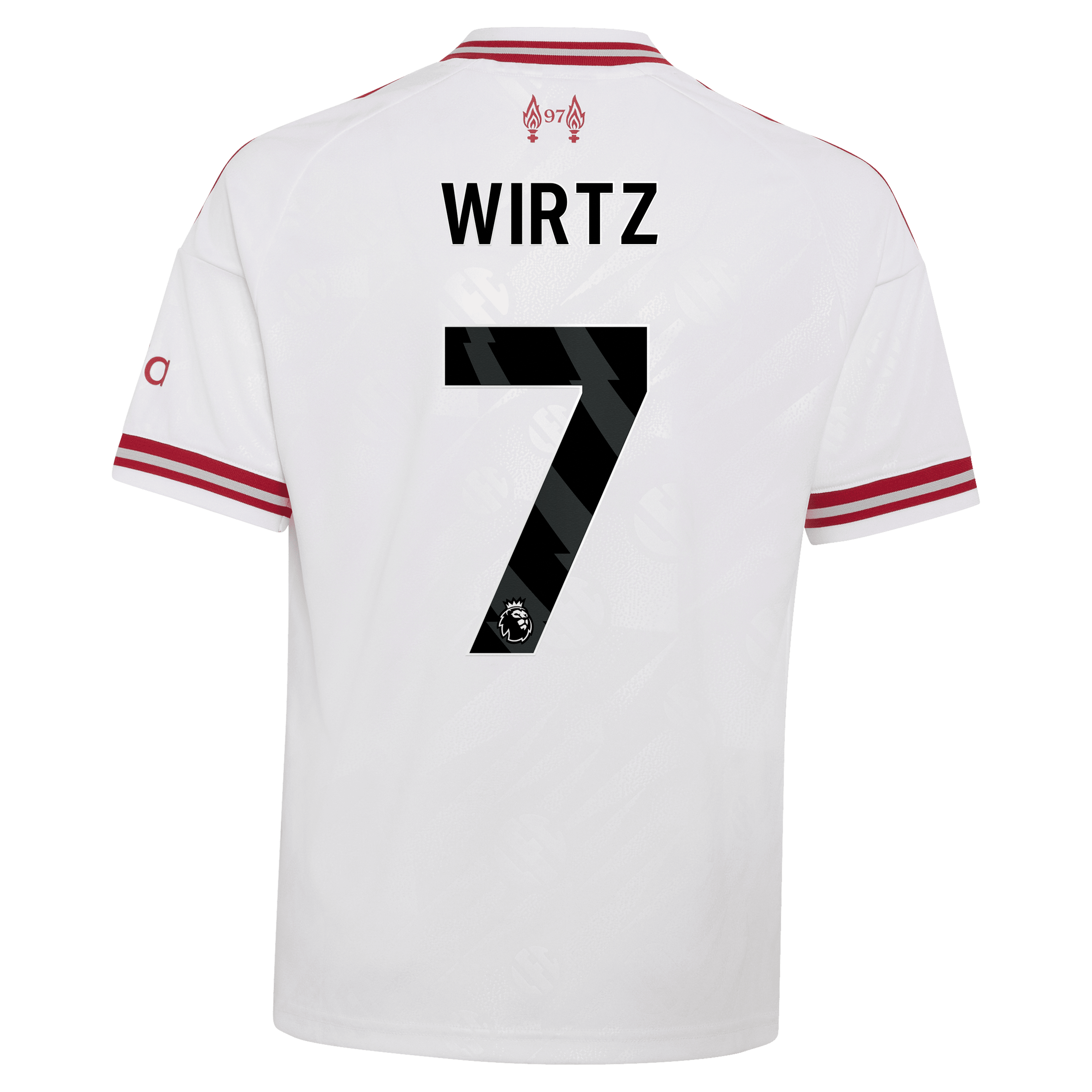 Liverpool adidas Away Shirt 2026-27 - Kids with Wirtz 7 printing, , rebel_hi-res