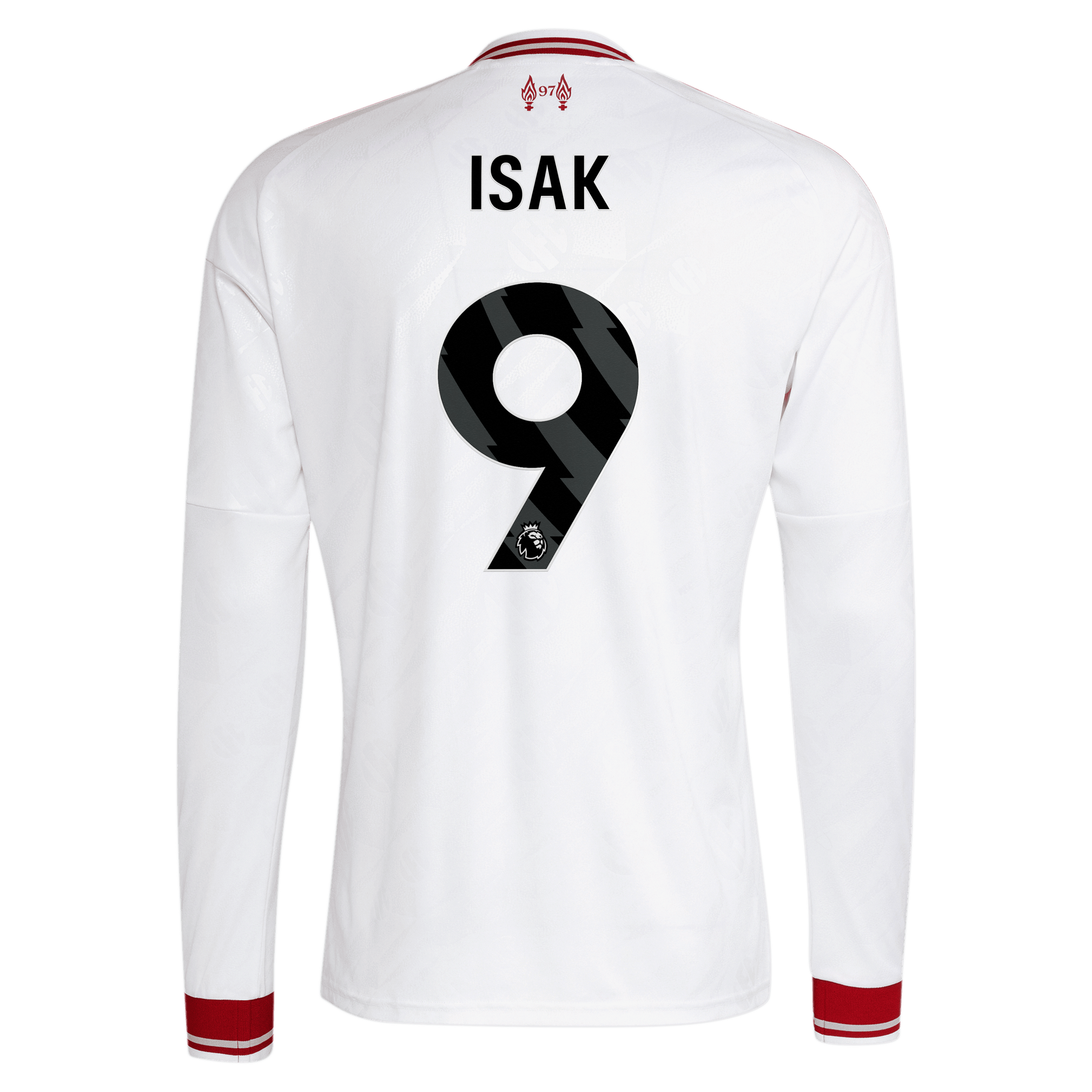 Liverpool adidas Away Shirt 2026-27 - Kids - Long Sleeve with Isak 9 printing, , rebel_hi-res