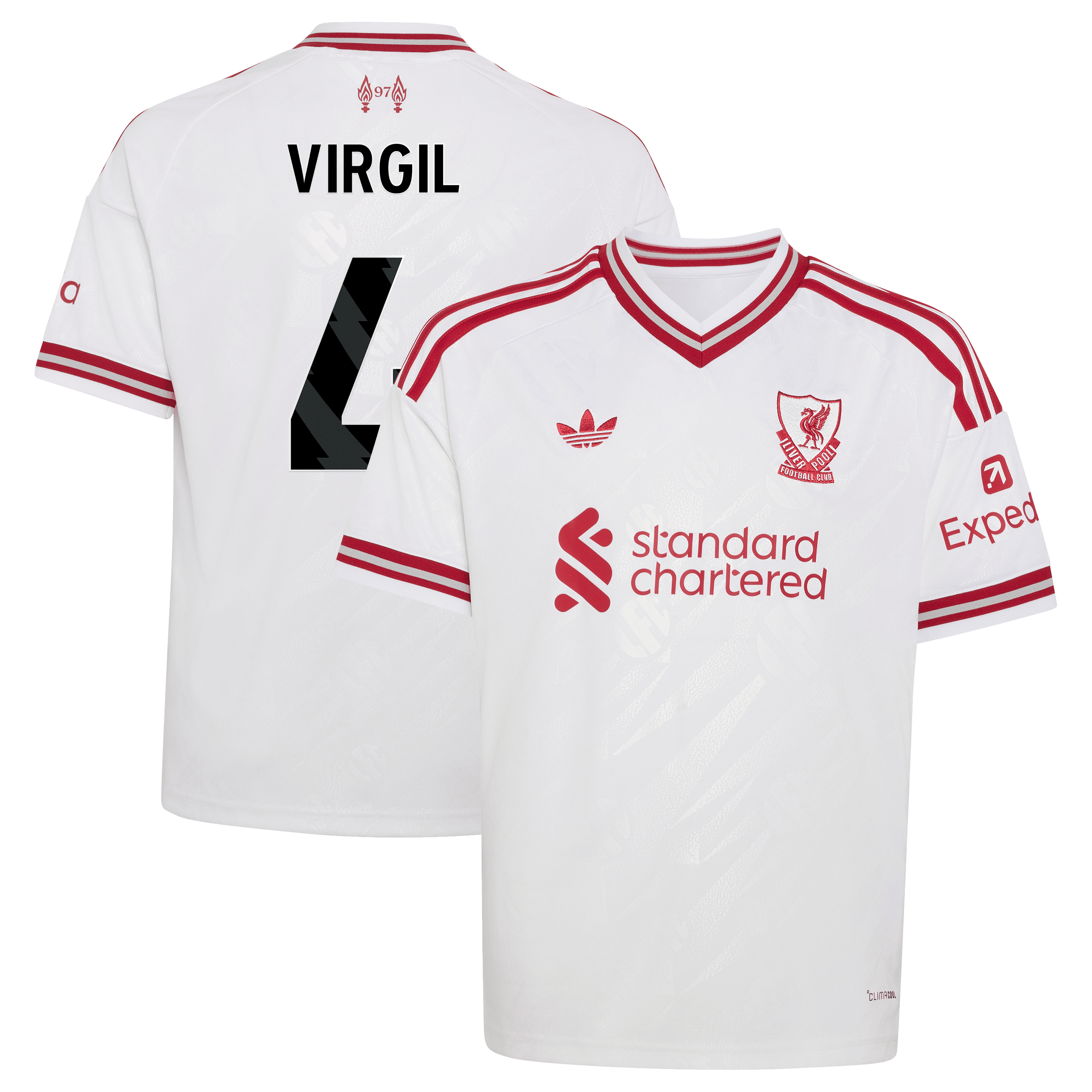 Liverpool adidas Away Shirt 2026-27 - Kids with Virgil 4 printing, , rebel_hi-res