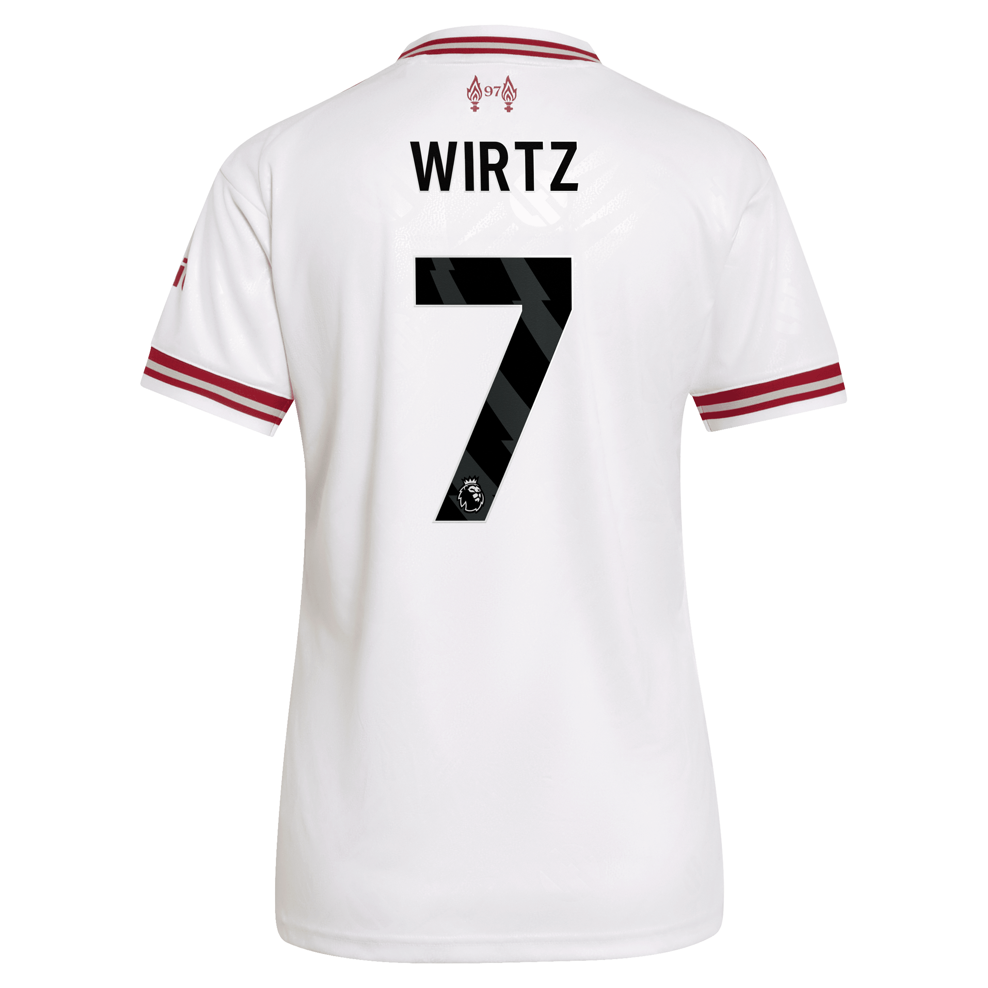 Liverpool adidas Away Shirt 2026-27 - Womens with Wirtz 7 printing, , rebel_hi-res