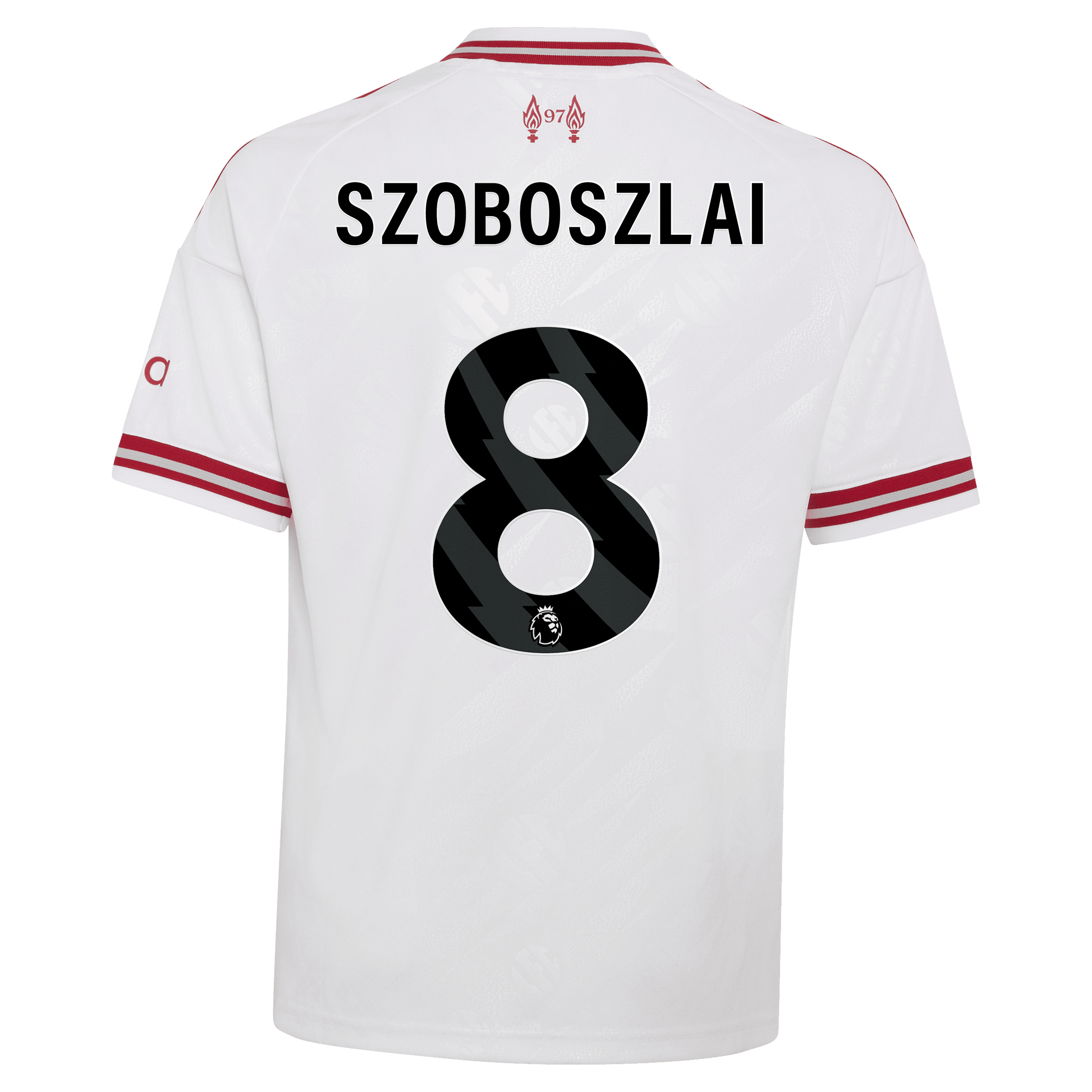 Liverpool adidas Away Shirt 2026-27 - Kids with Szoboszlai 8 printing, , rebel_hi-res