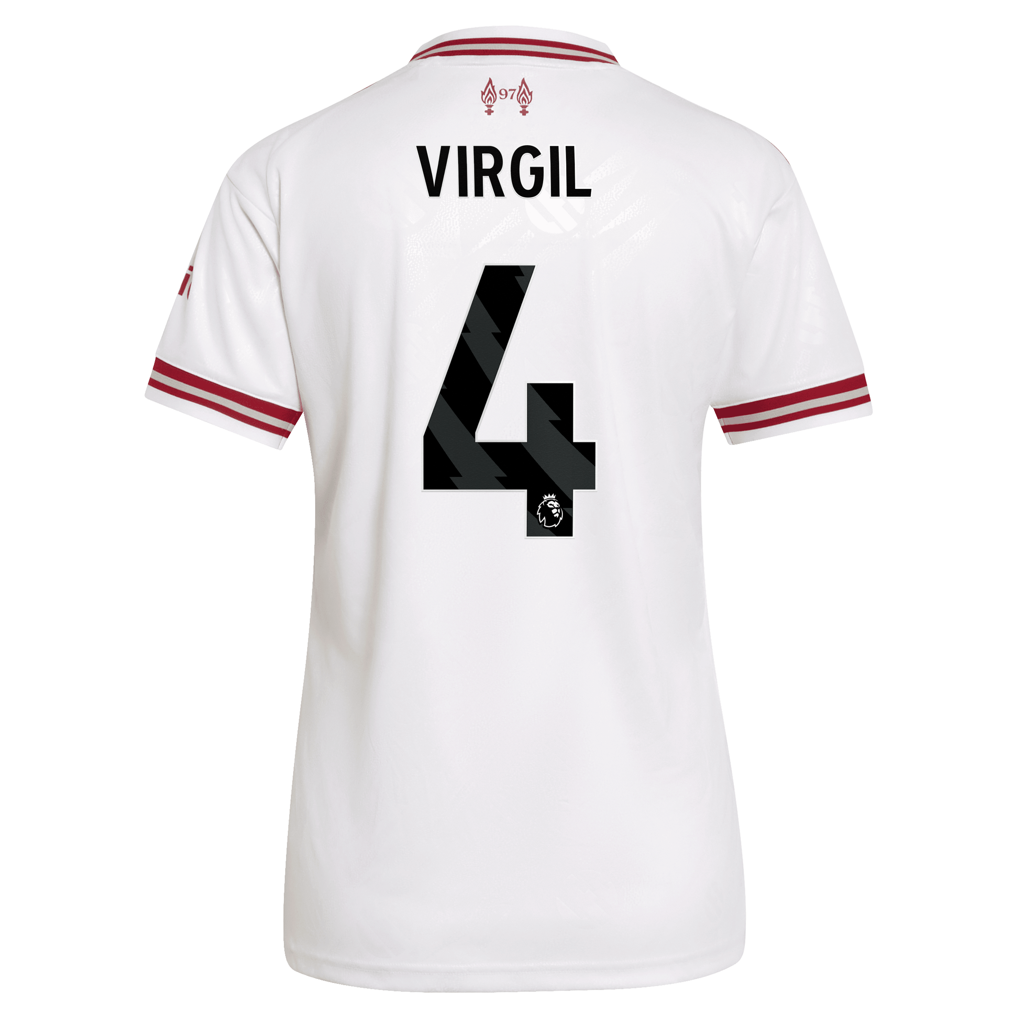 Liverpool adidas Away Shirt 2026-27 - Womens with Virgil 4 printing, , rebel_hi-res