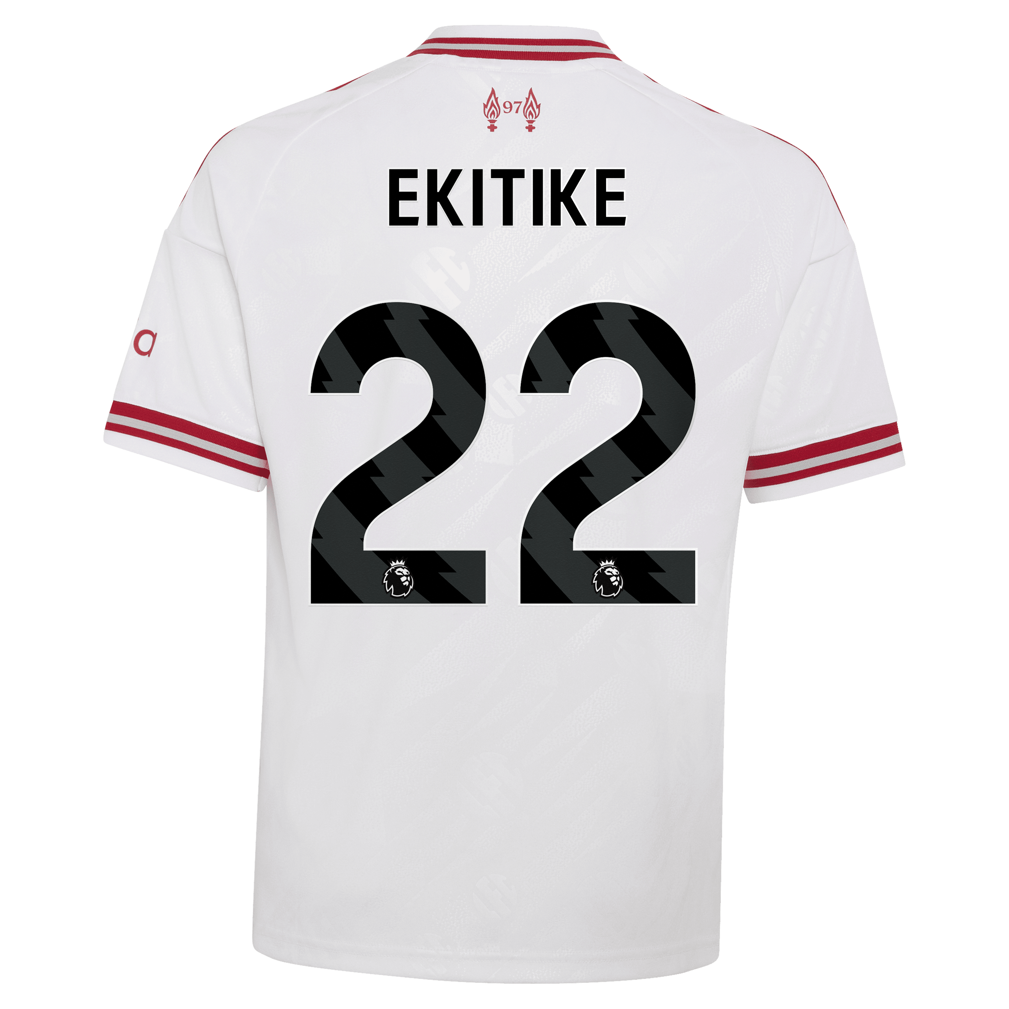 Liverpool adidas Away Shirt 2026-27 - Kids with Ekitike 22 printing, , rebel_hi-res