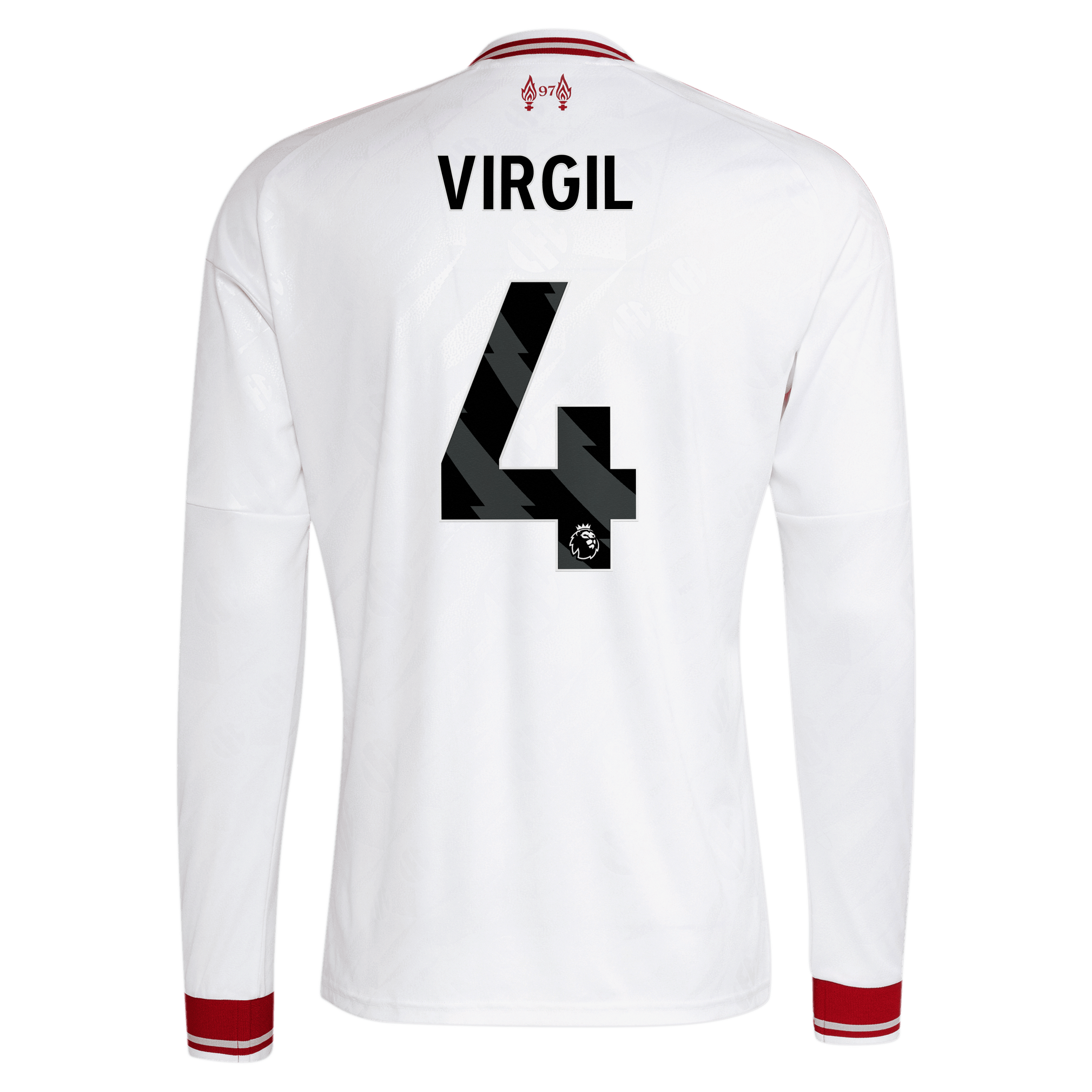 Liverpool adidas Away Shirt 2026-27 - Kids - Long Sleeve with Virgil 4 printing, , rebel_hi-res