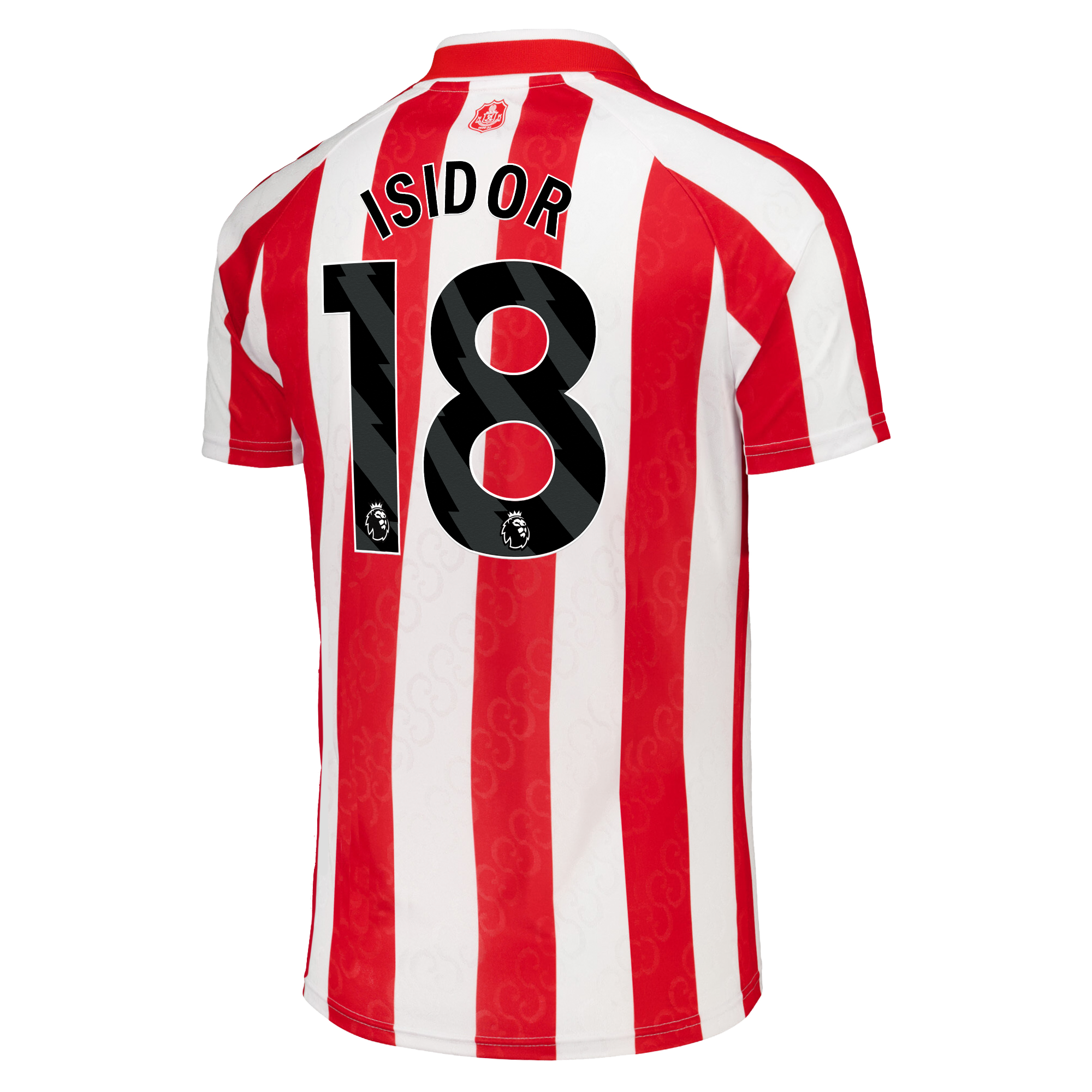 Sunderland Hummel Home Shirt 2026-27 with Isidor 18 printing, , rebel_hi-res