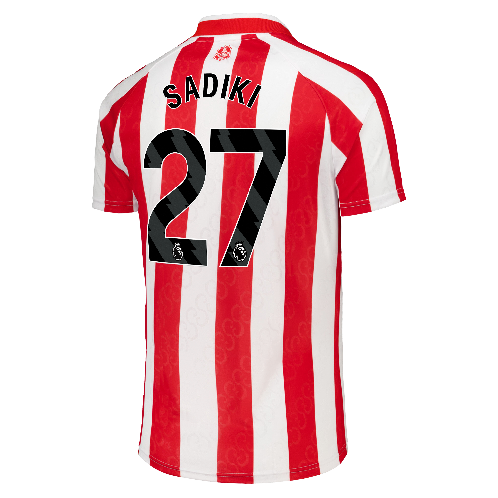 Sunderland Hummel Home Shirt 2026-27 with Sadiki 27 printing, , rebel_hi-res