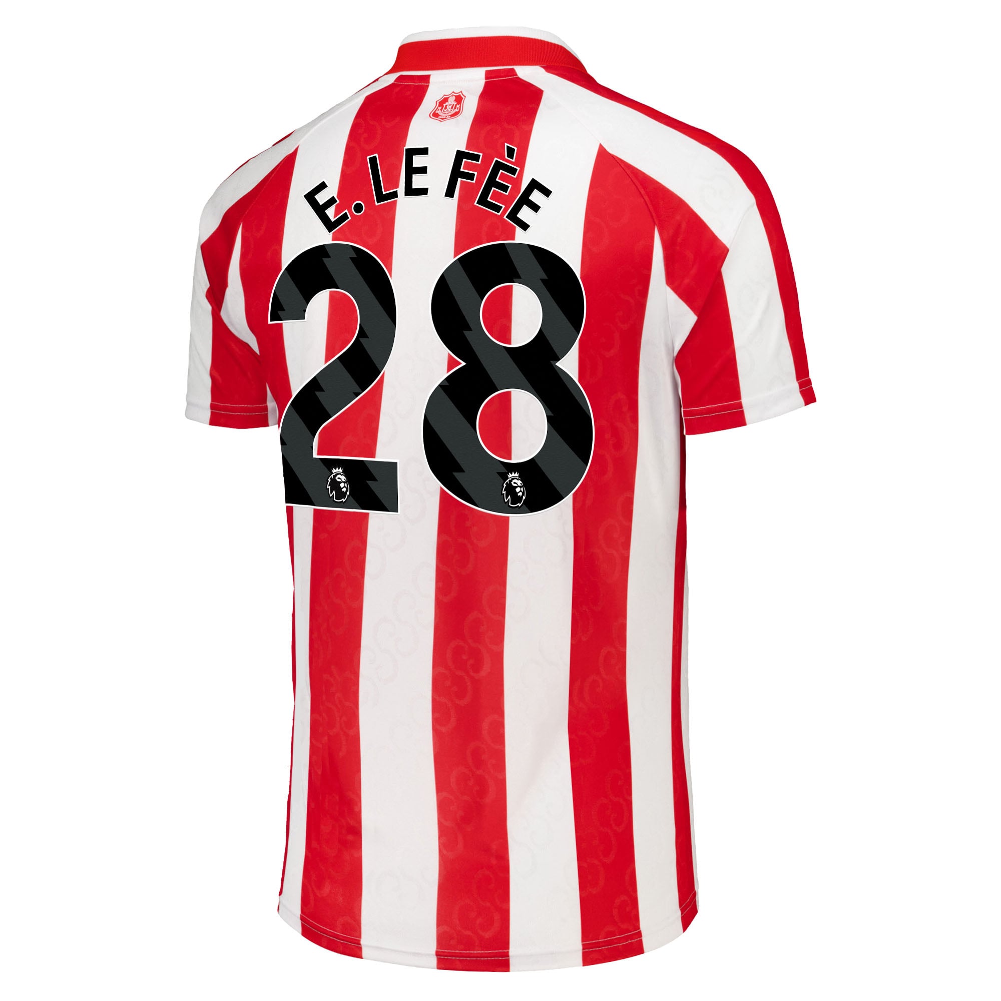Sunderland Hummel Home Shirt 2026-27 with E. Le F&eacute;e 28 printing, , rebel_hi-res