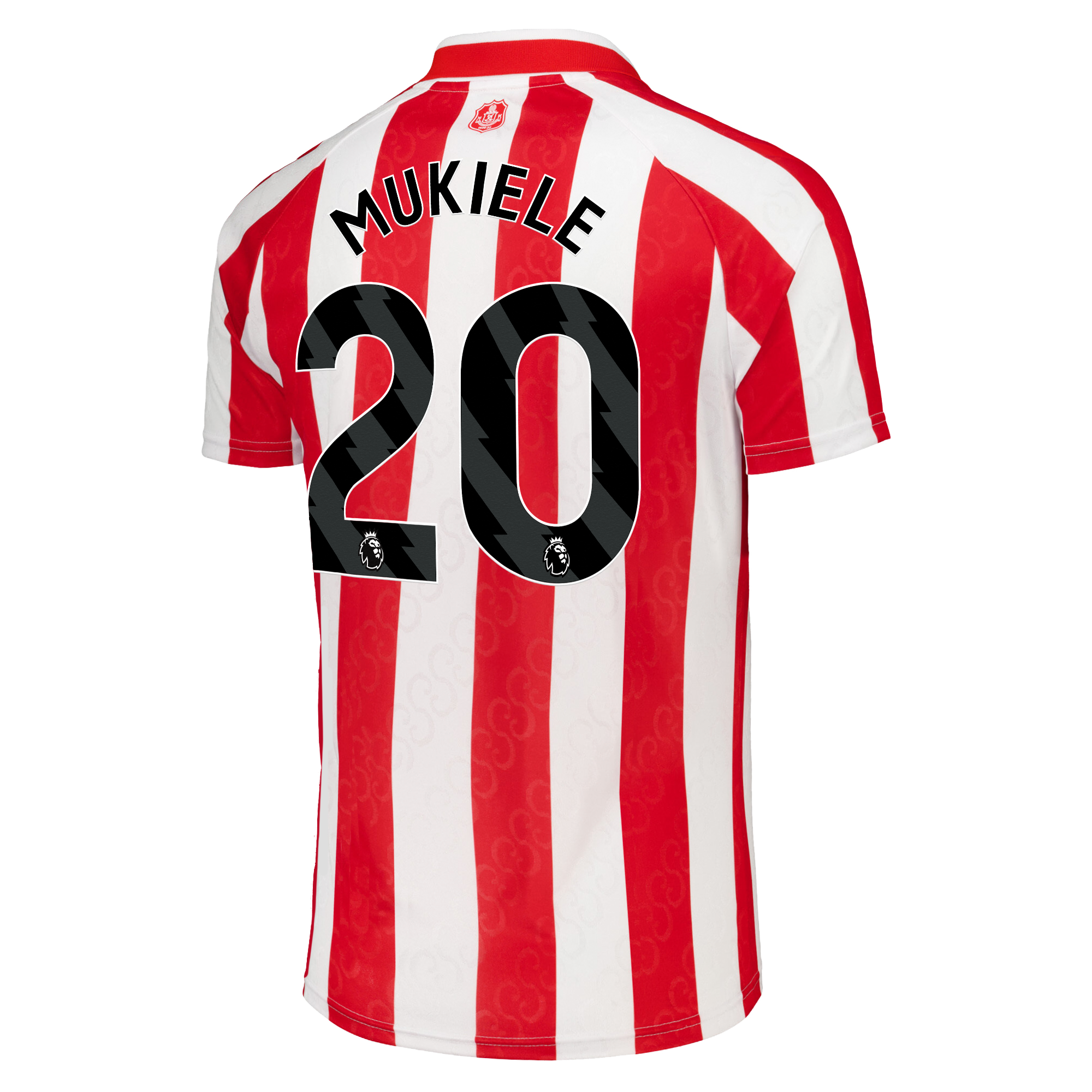 Sunderland Hummel Home Shirt 2026-27 with Mukiele 20 printing, , rebel_hi-res