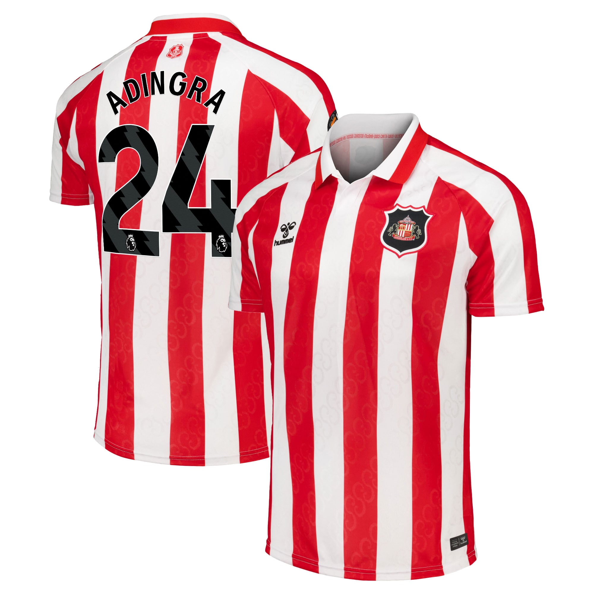 Sunderland Hummel Home Shirt 2026-27 with Adingra 24 printing, , rebel_hi-res
