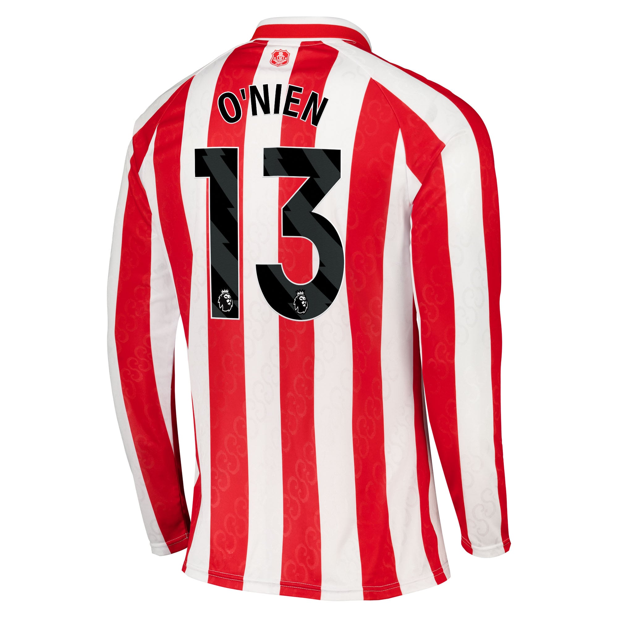 Sunderland Hummel Home Shirt 2026-27 - Long Sleeve with O'Nien 13 printing, , rebel_hi-res