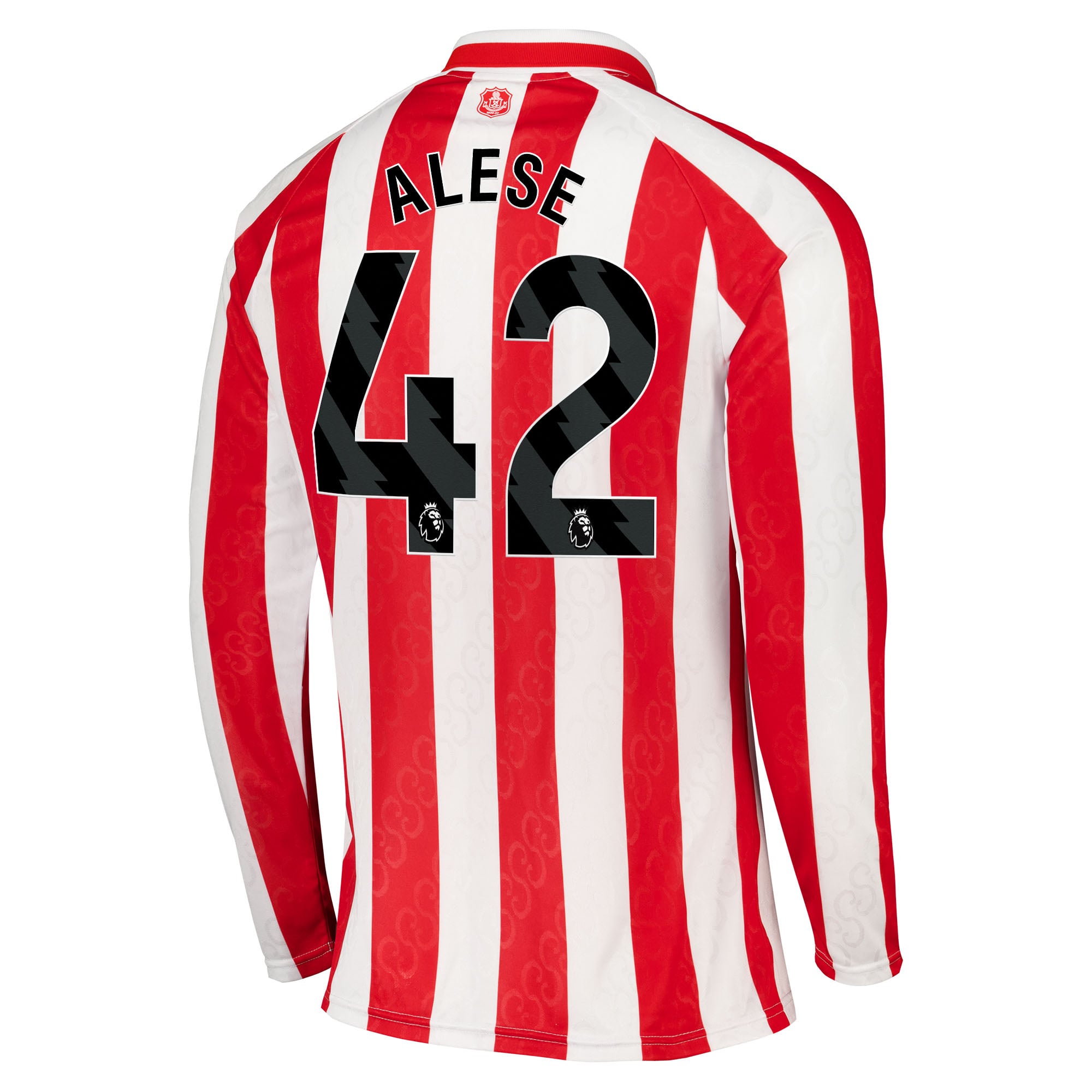 Sunderland Hummel Home Shirt 2026-27 - Long Sleeve with Alese 42 printing, , rebel_hi-res