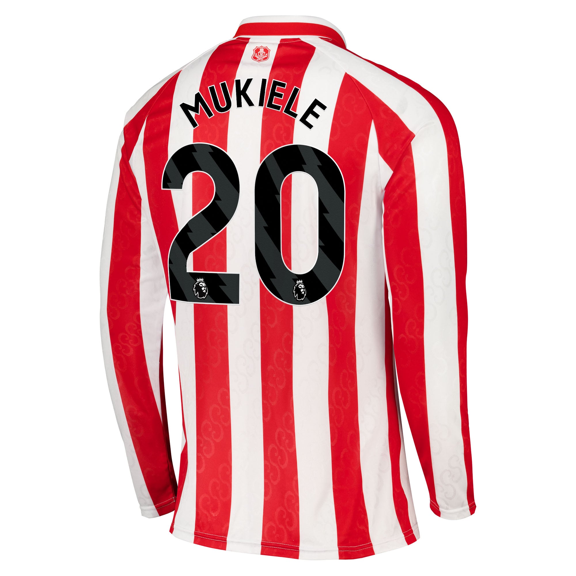 Sunderland Hummel Home Shirt 2026-27 - Long Sleeve with Mukiele 20 printing, , rebel_hi-res