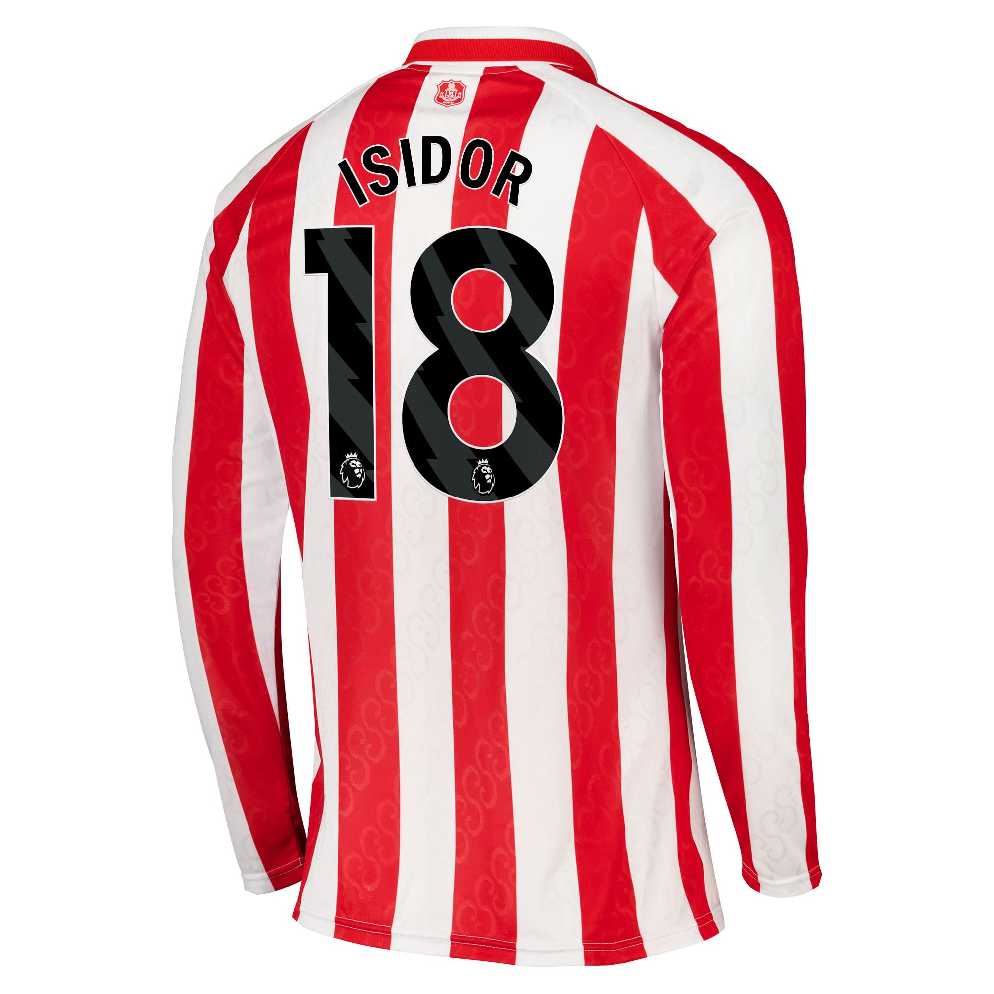 Sunderland Hummel Home Shirt 2026-27 - Long Sleeve with Isidor 18 printing, , rebel_hi-res