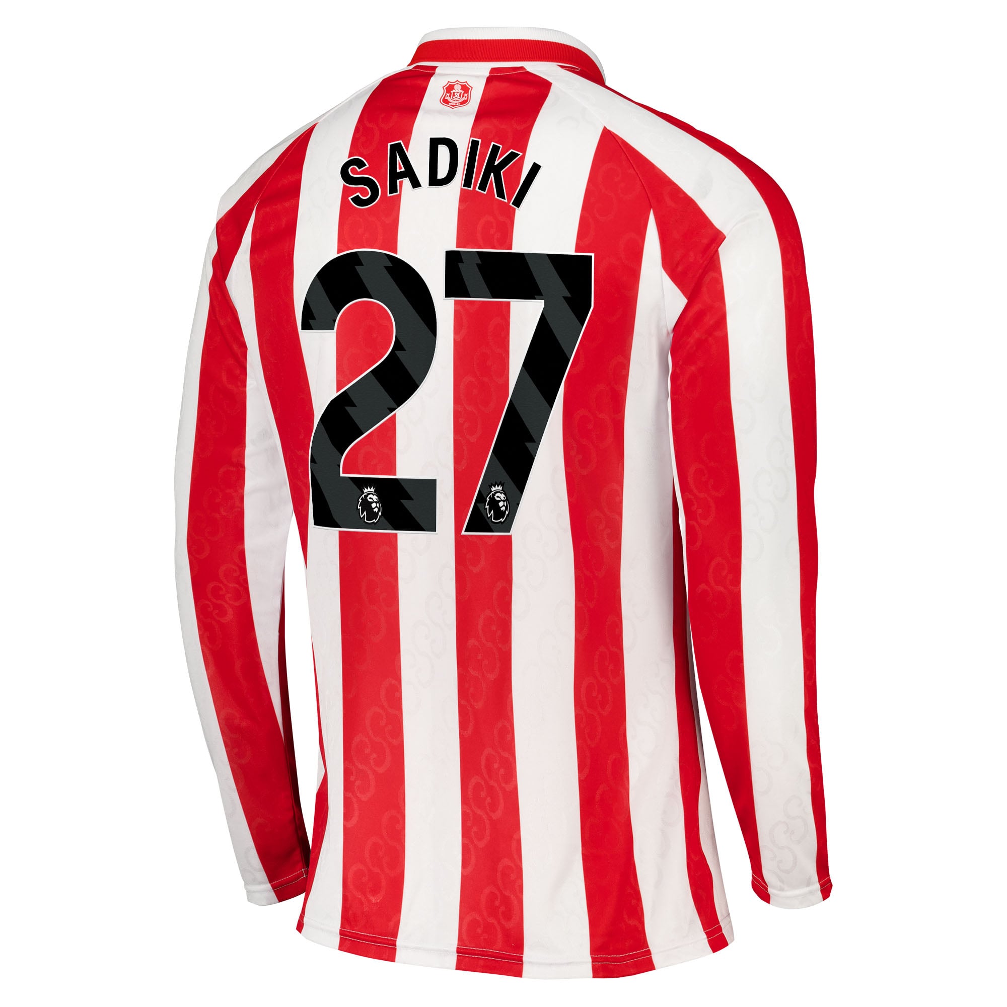 Sunderland Hummel Home Shirt 2026-27 - Long Sleeve with Sadiki 27 printing, , rebel_hi-res
