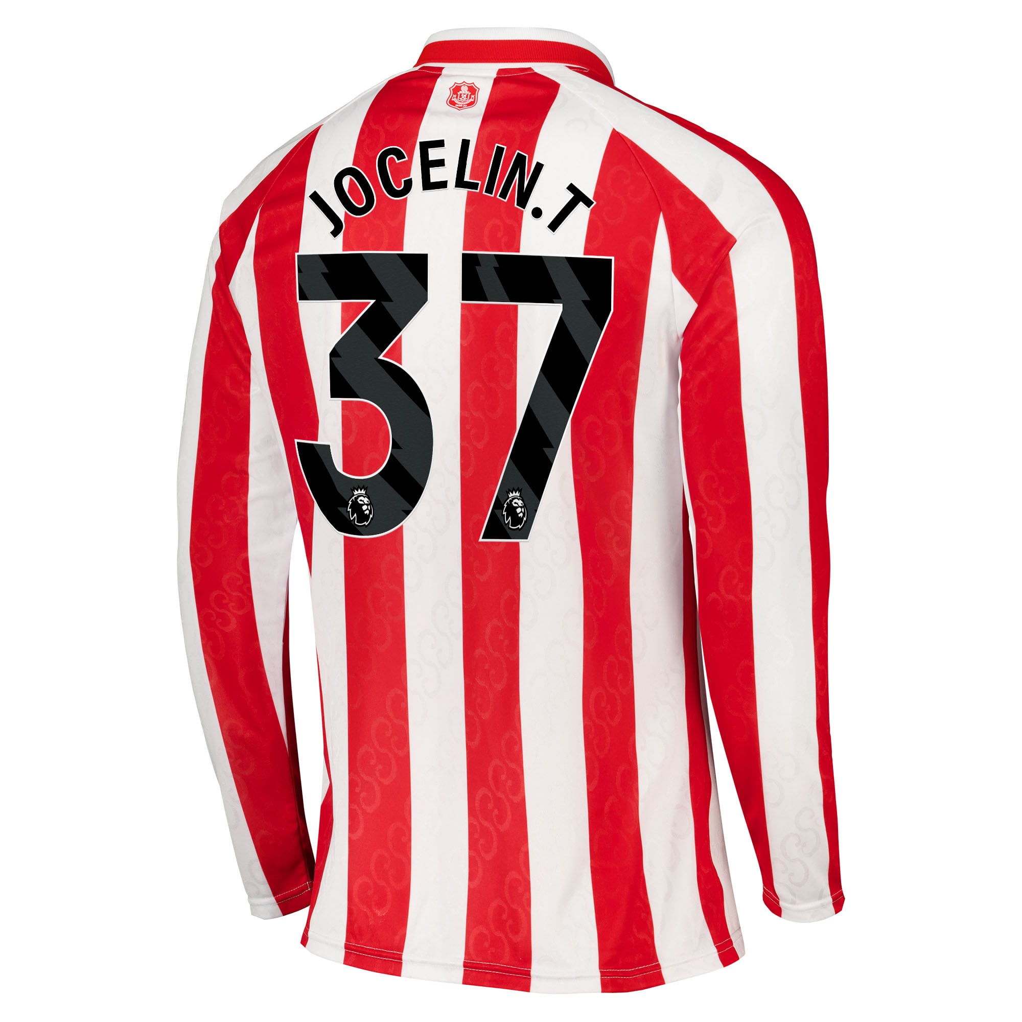 Sunderland Hummel Home Shirt 2026-27 - Long Sleeve with Jocelin.T 37 printing, , rebel_hi-res