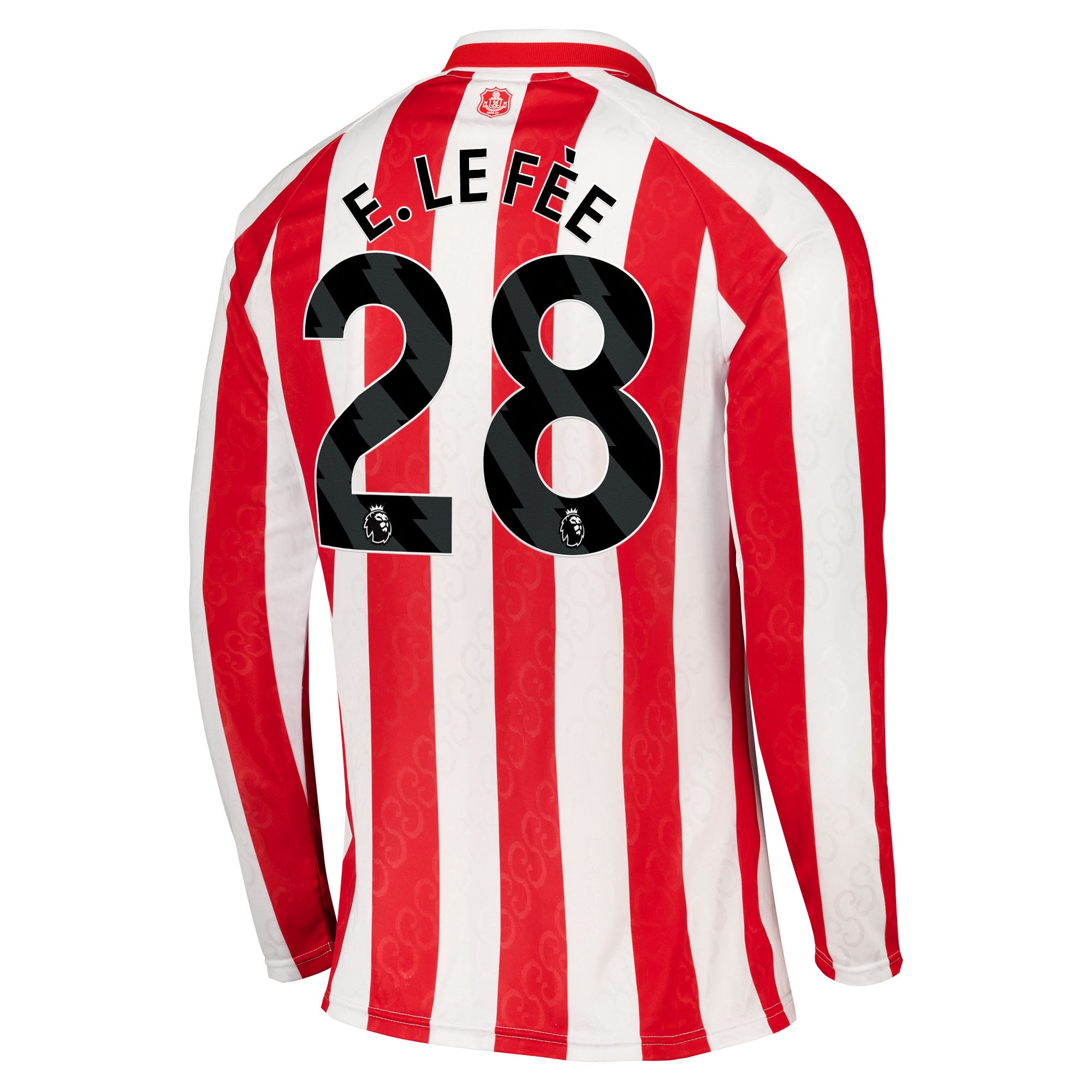 Sunderland Hummel Home Shirt 2026-27 - Long Sleeve with E. Le F&eacute;e 28 printing, , rebel_hi-res