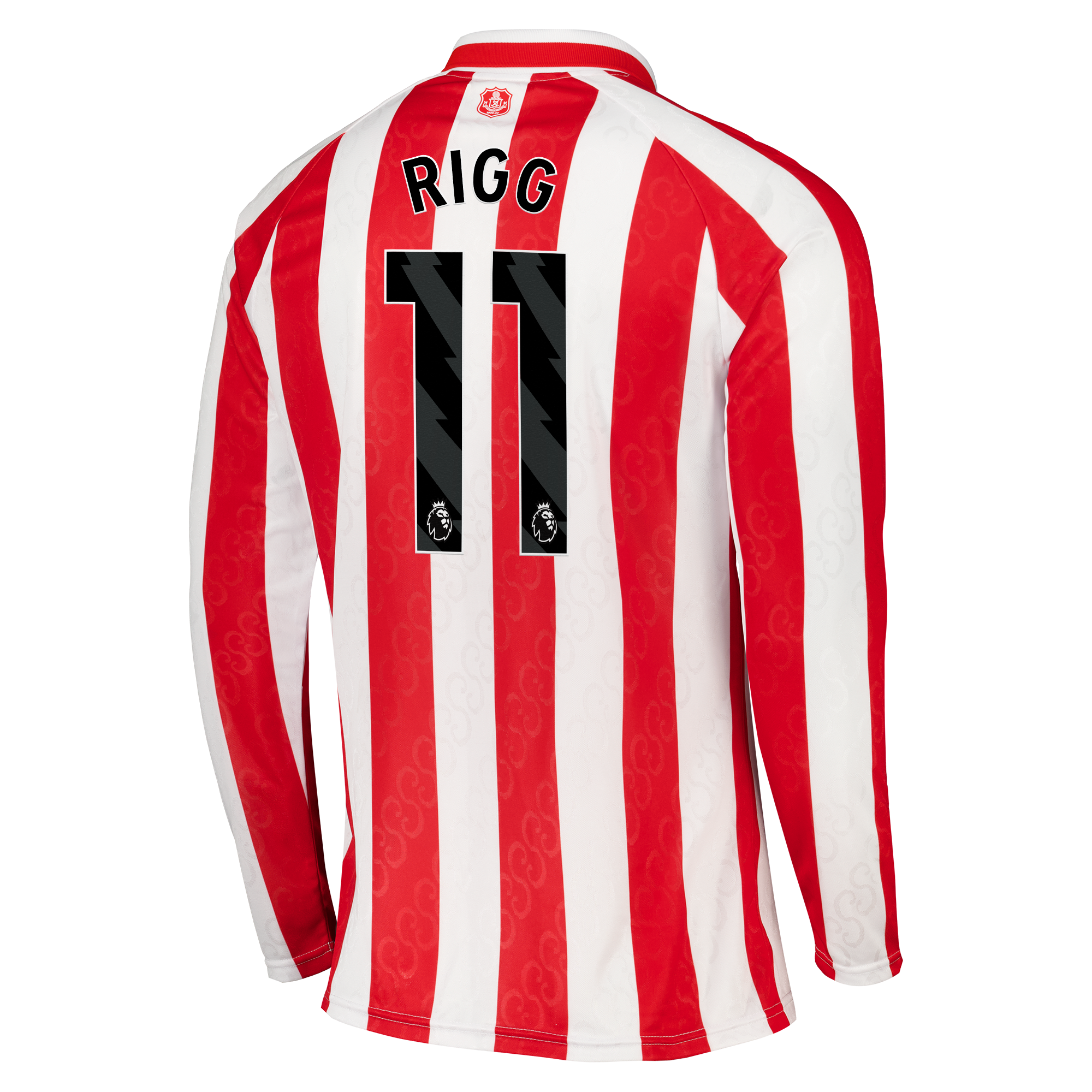 Sunderland Hummel Home Shirt 2026-27 - Long Sleeve - Kids with Rigg 11 printing, , rebel_hi-res