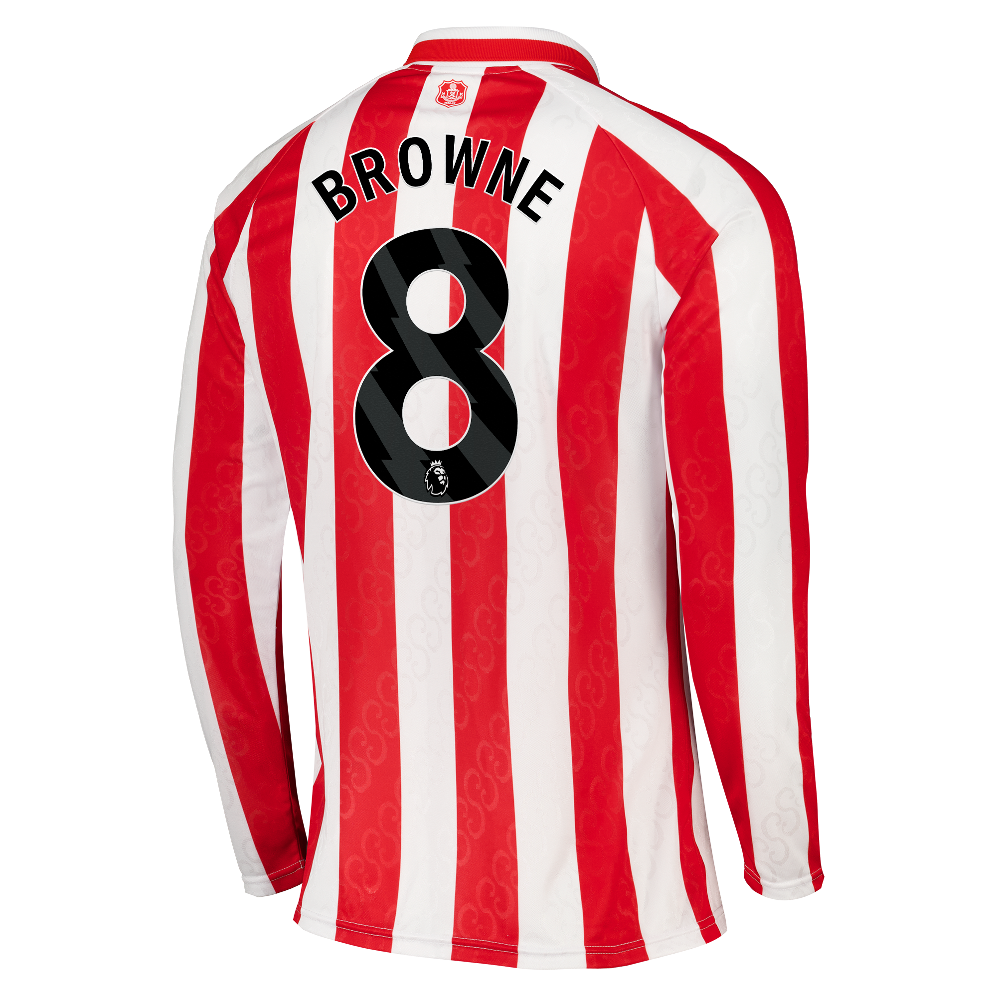 Sunderland Hummel Home Shirt 2026-27 - Long Sleeve - Kids with Browne 8 printing, , rebel_hi-res
