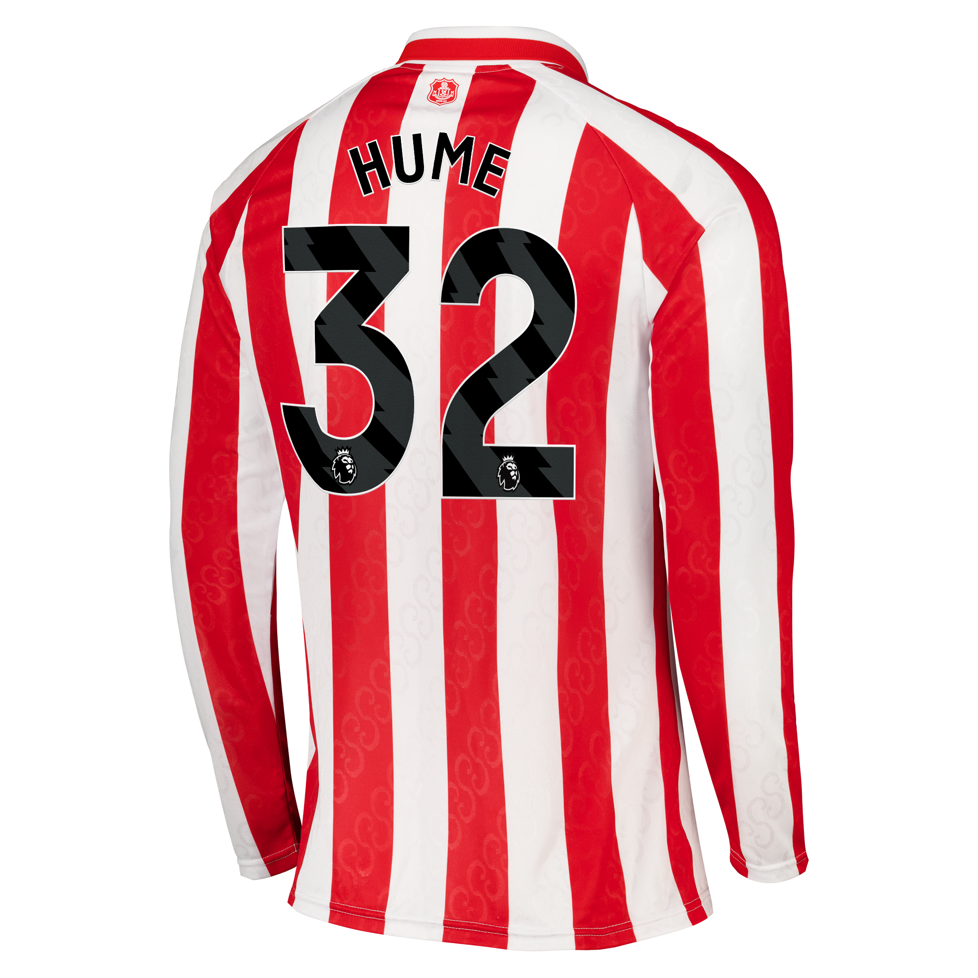 Sunderland Hummel Home Shirt 2026-27 - Long Sleeve - Kids with Hume 32 printing, , rebel_hi-res