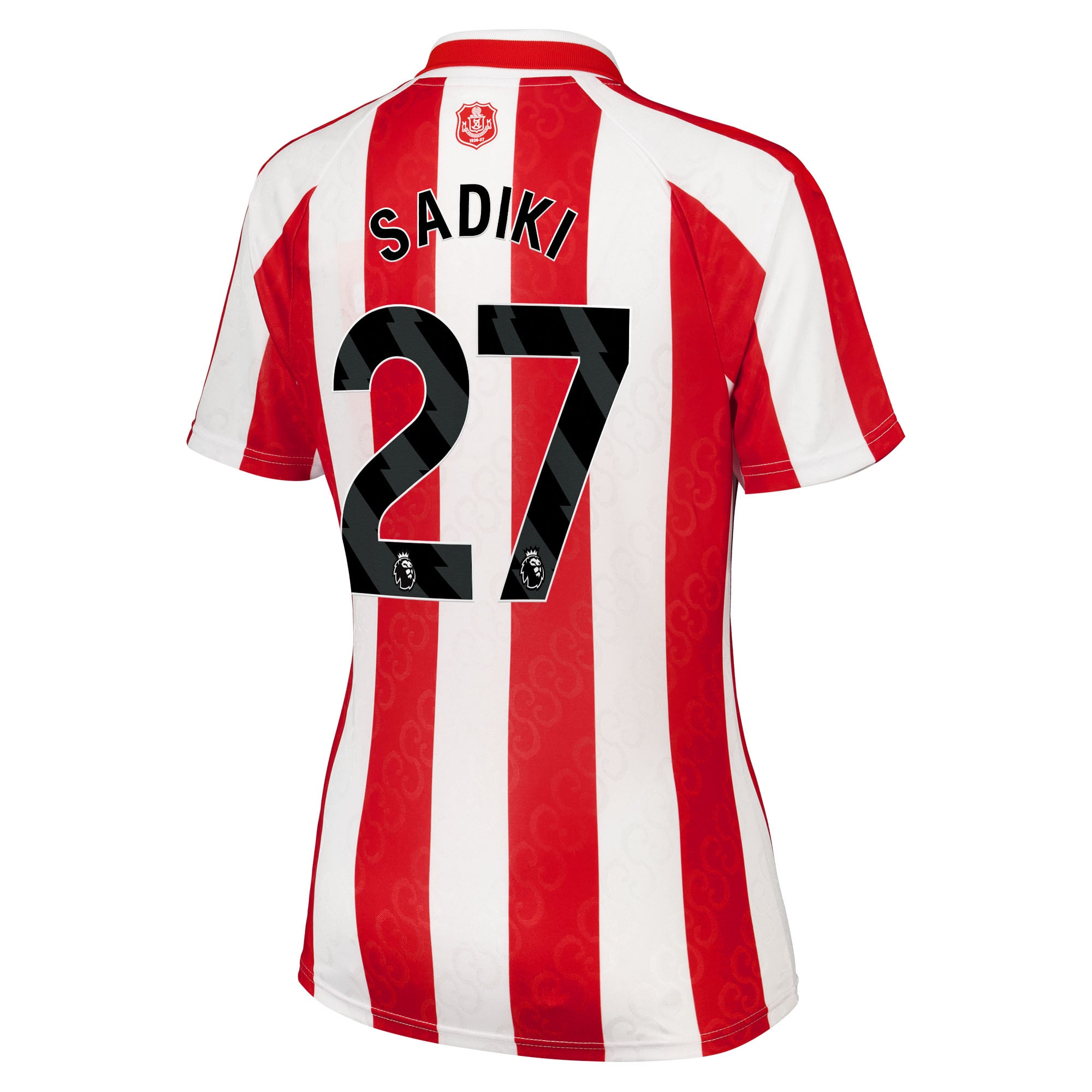 Sunderland Hummel Home Shirt 2026-27 - Womens with Sadiki 27 printing, , rebel_hi-res