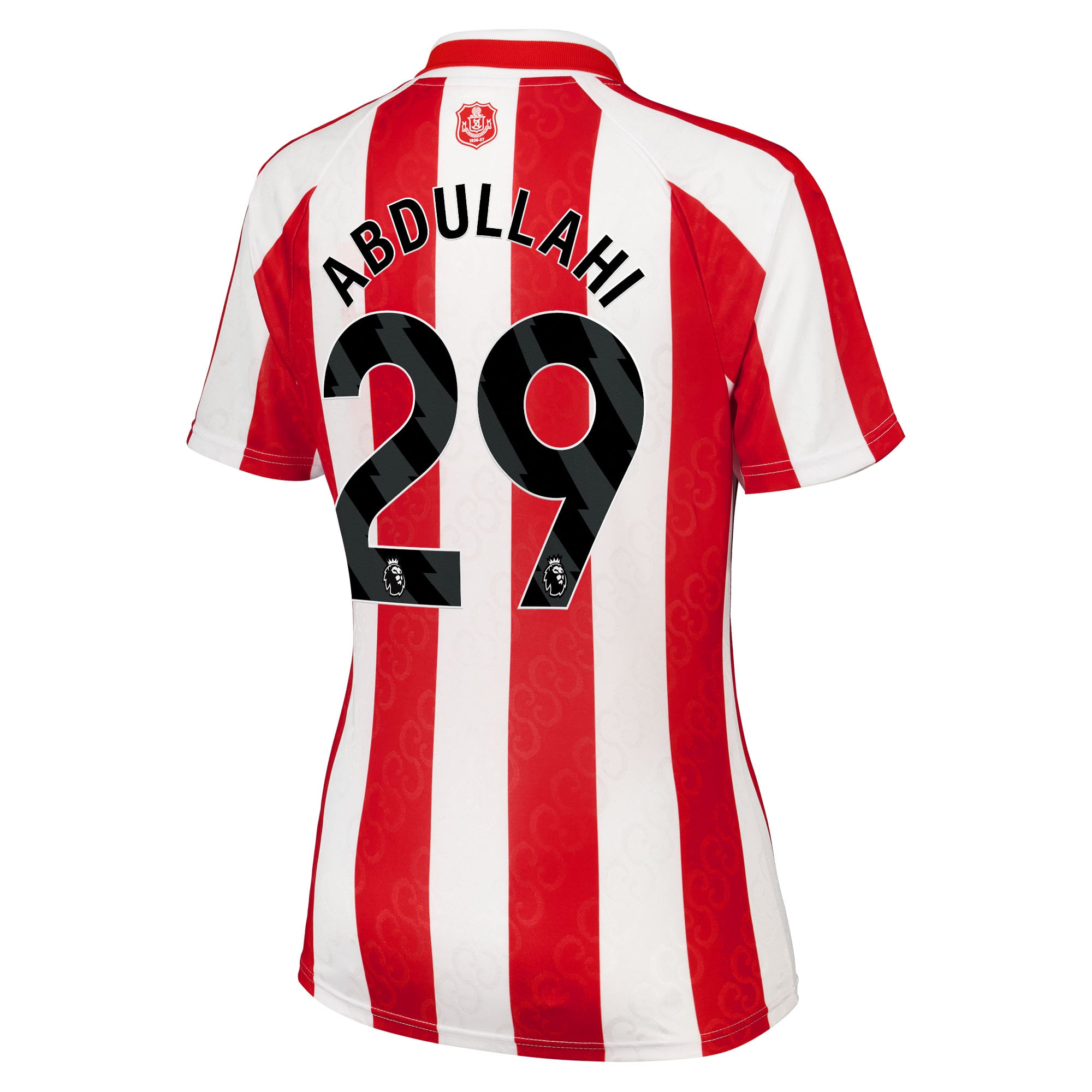 Sunderland Hummel Home Shirt 2026-27 - Womens with Abdullahi 29 printing, , rebel_hi-res