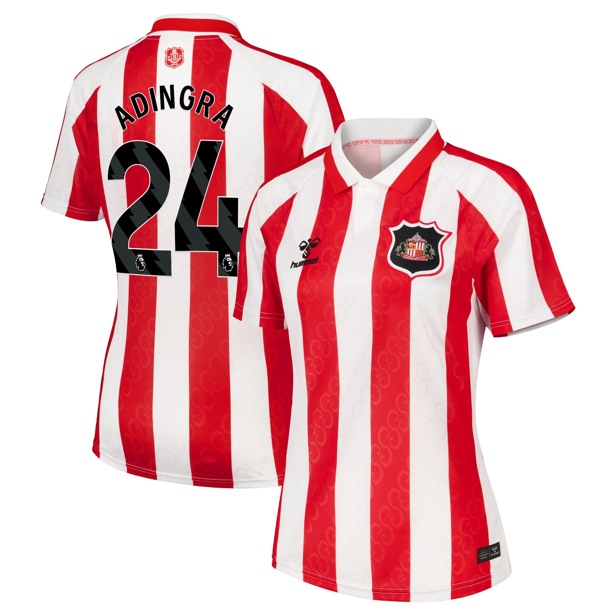 Sunderland Hummel Home Shirt 2026-27 - Womens with Adingra 24 printing, , rebel_hi-res
