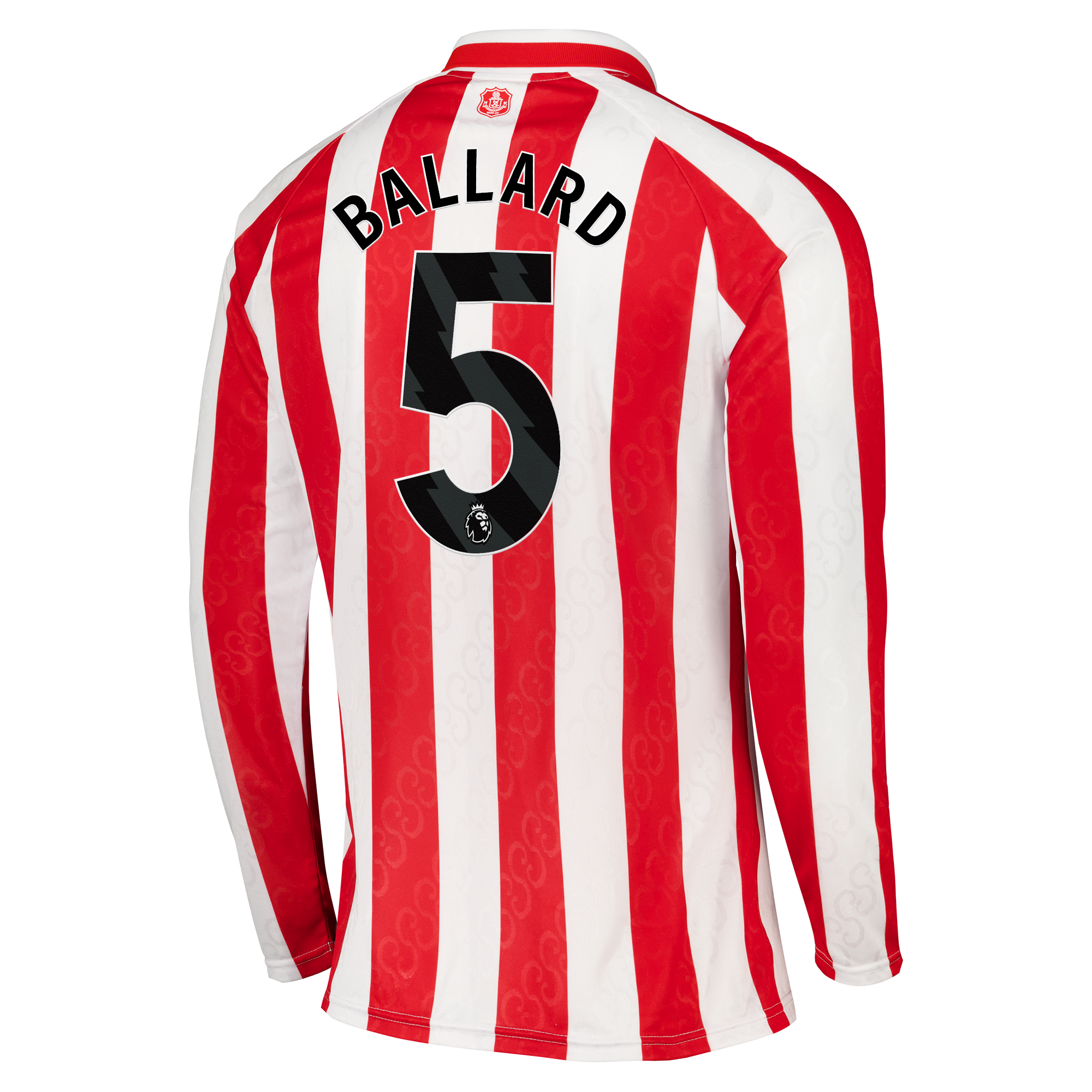 Sunderland Hummel Home Shirt 2026-27 - Long Sleeve - Kids with Ballard 5 printing, , rebel_hi-res